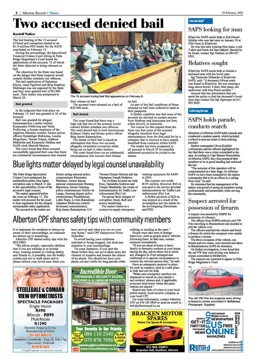 Alberton Record 23 February 2022 page 4