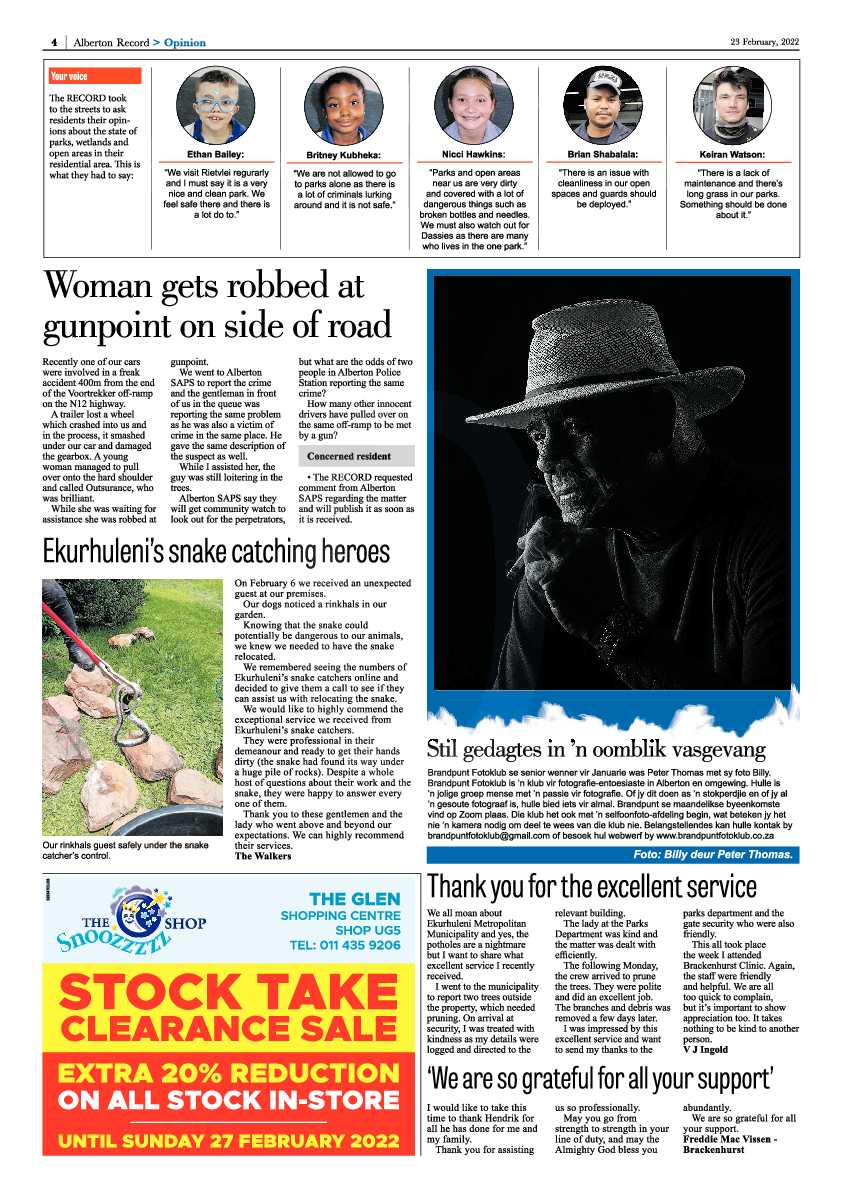 Alberton Record 23 February 2022 page 6