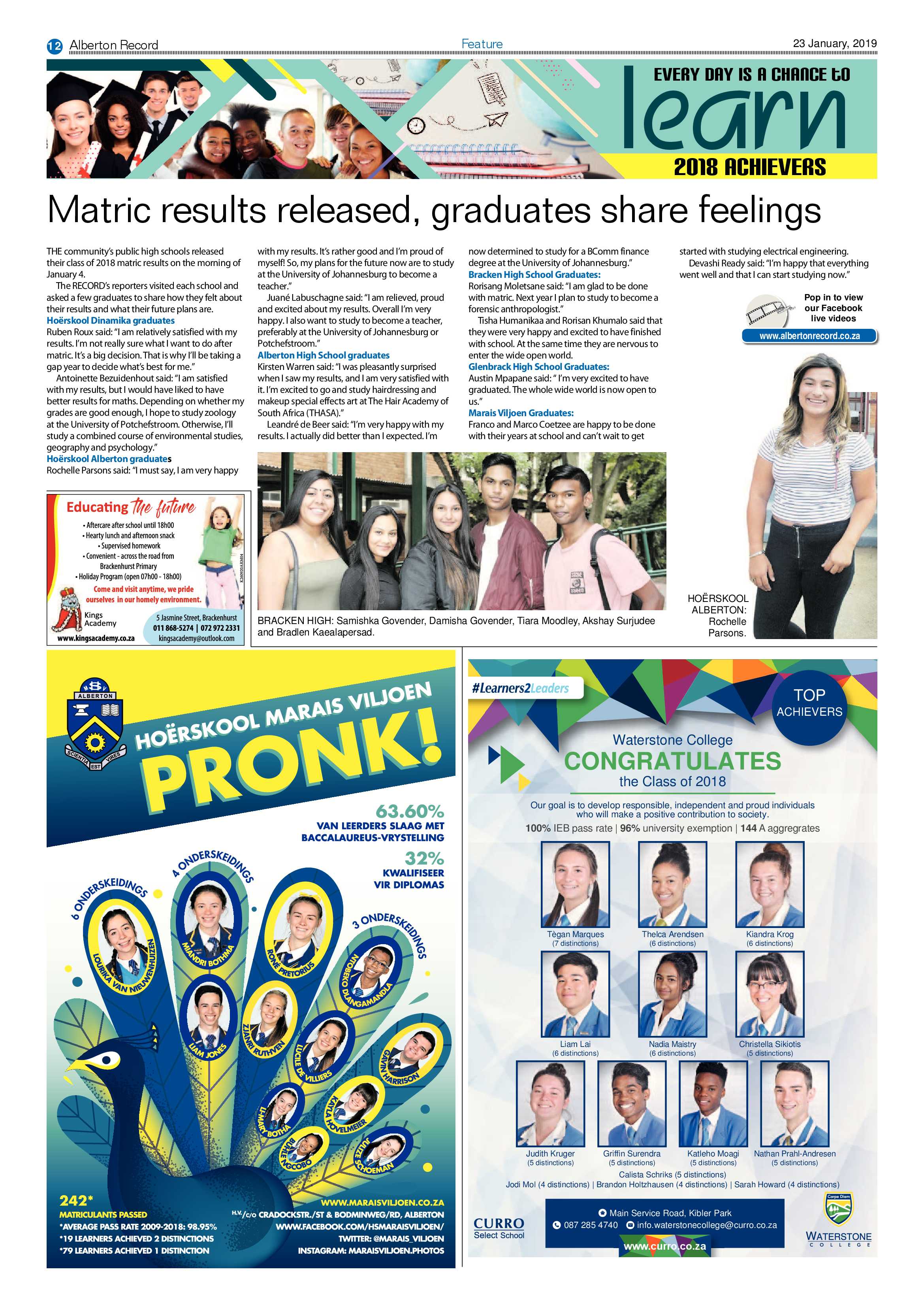 Alberton Record 23 January 2019 page 12