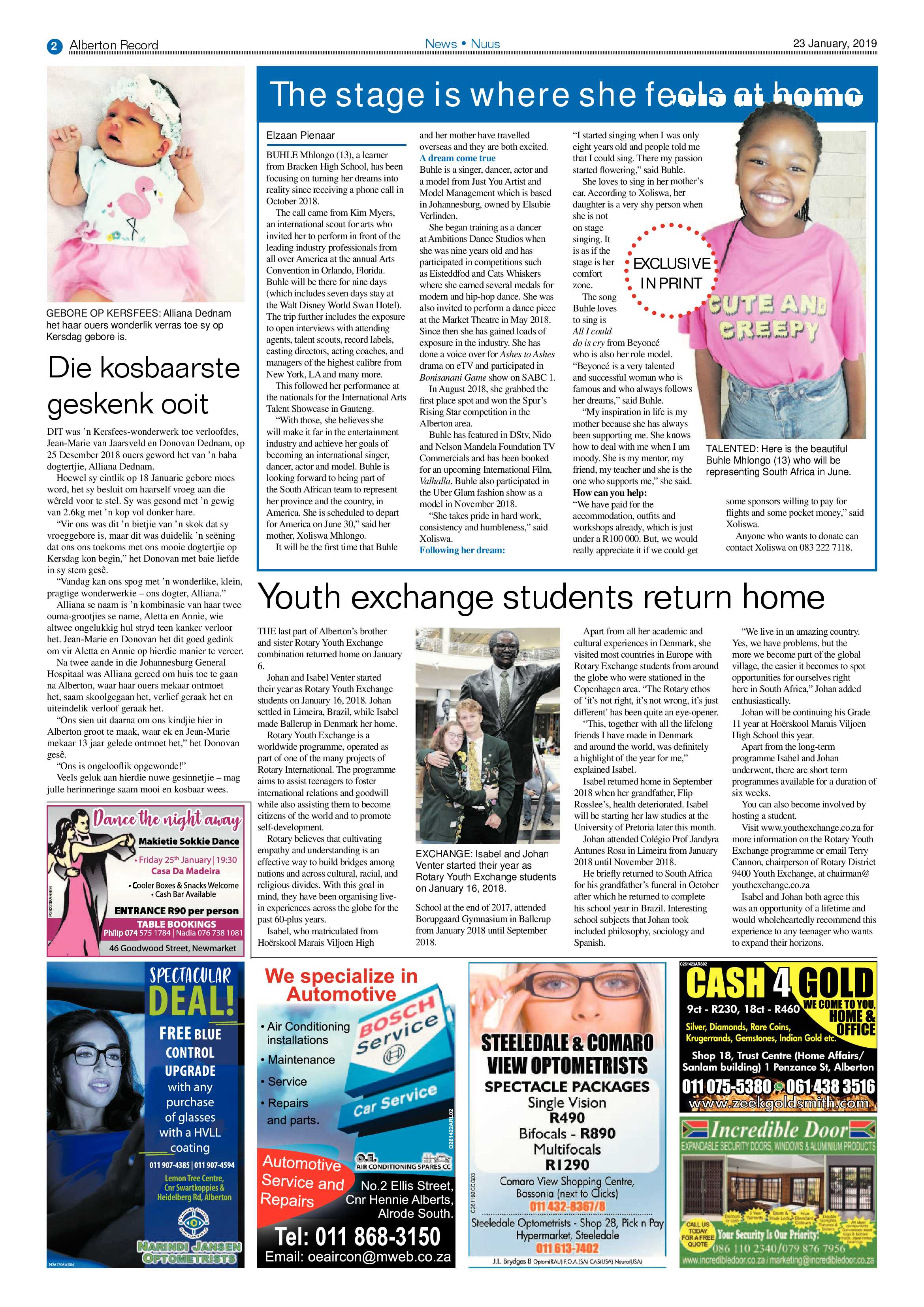 Alberton Record 23 January 2019 page 2