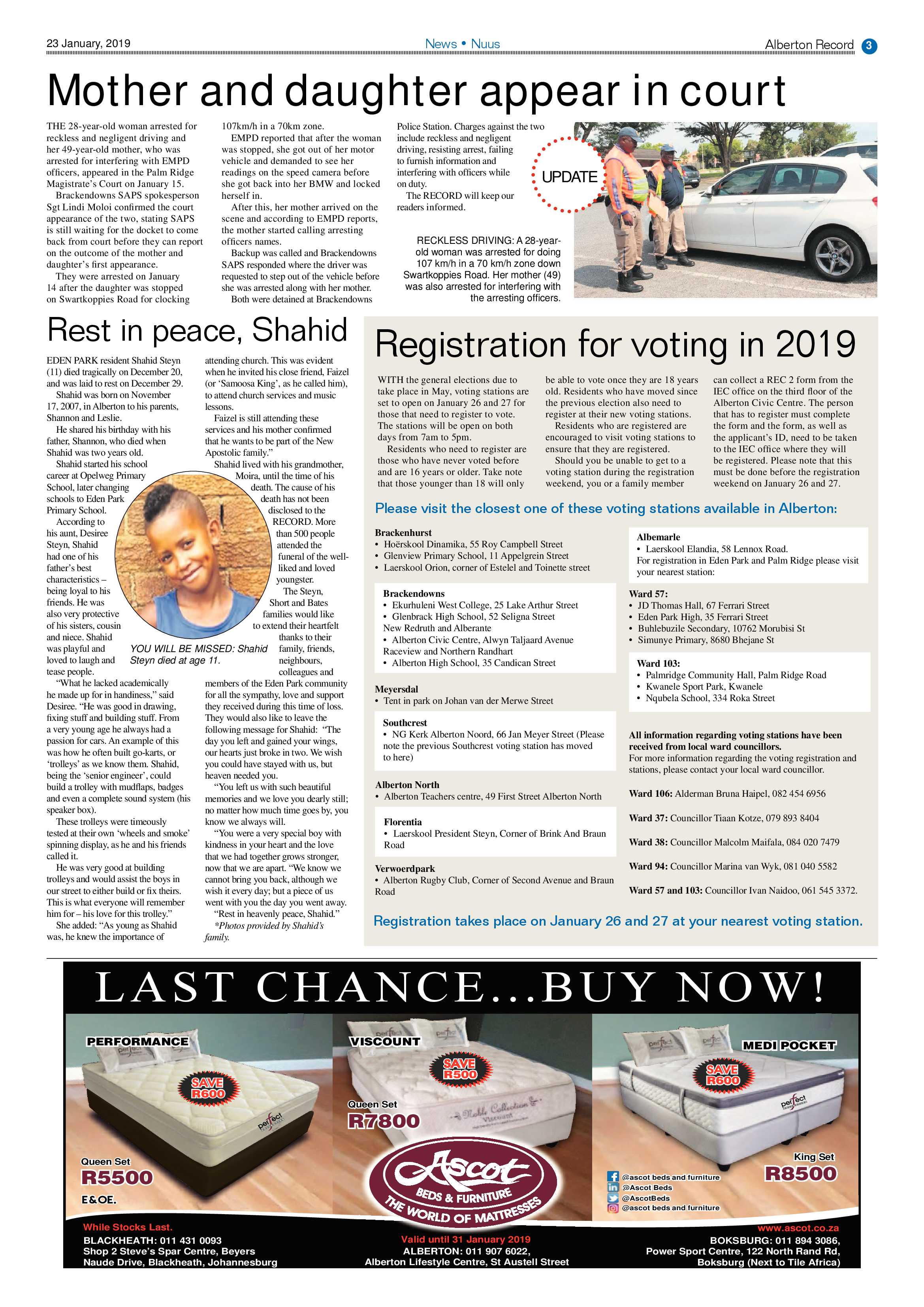 Alberton Record 23 January 2019 page 3