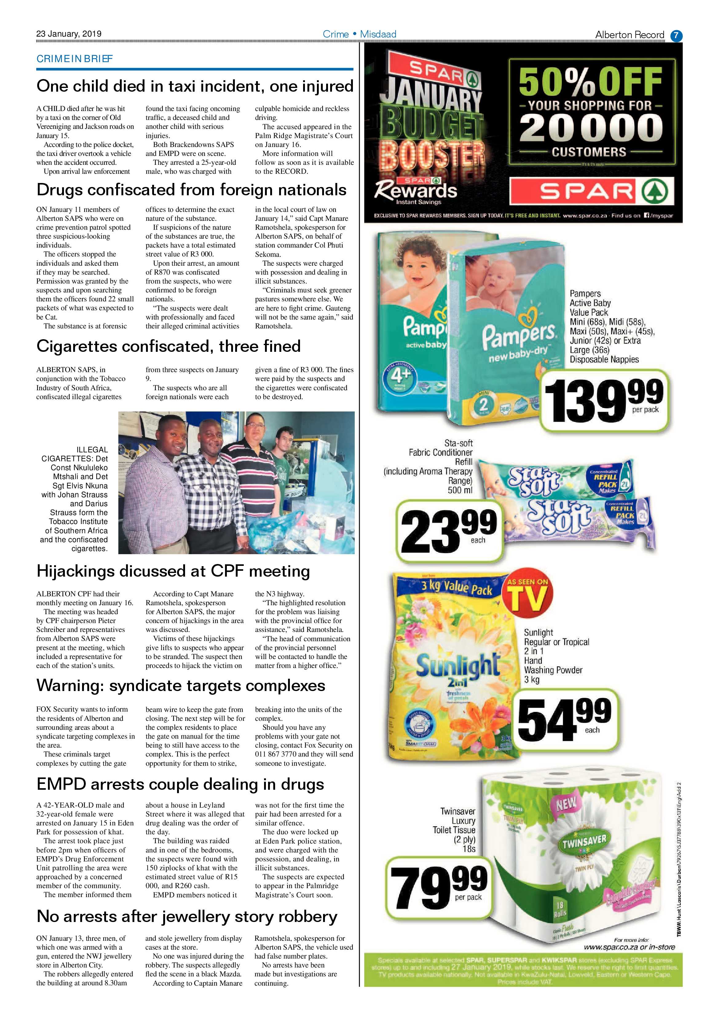 Alberton Record 23 January 2019 page 7