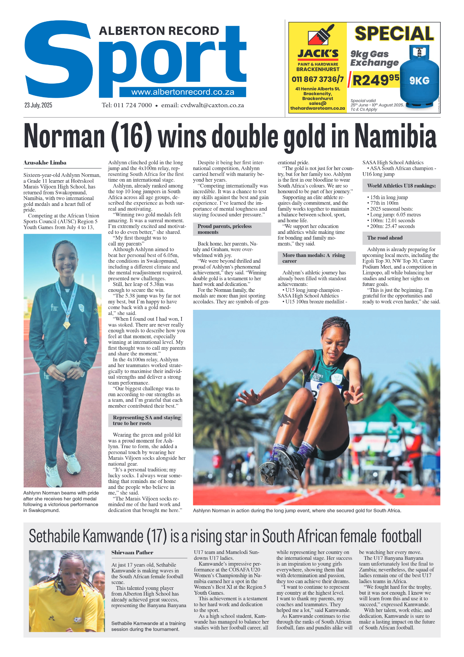 Alberton Record 23 July 2025 page 12