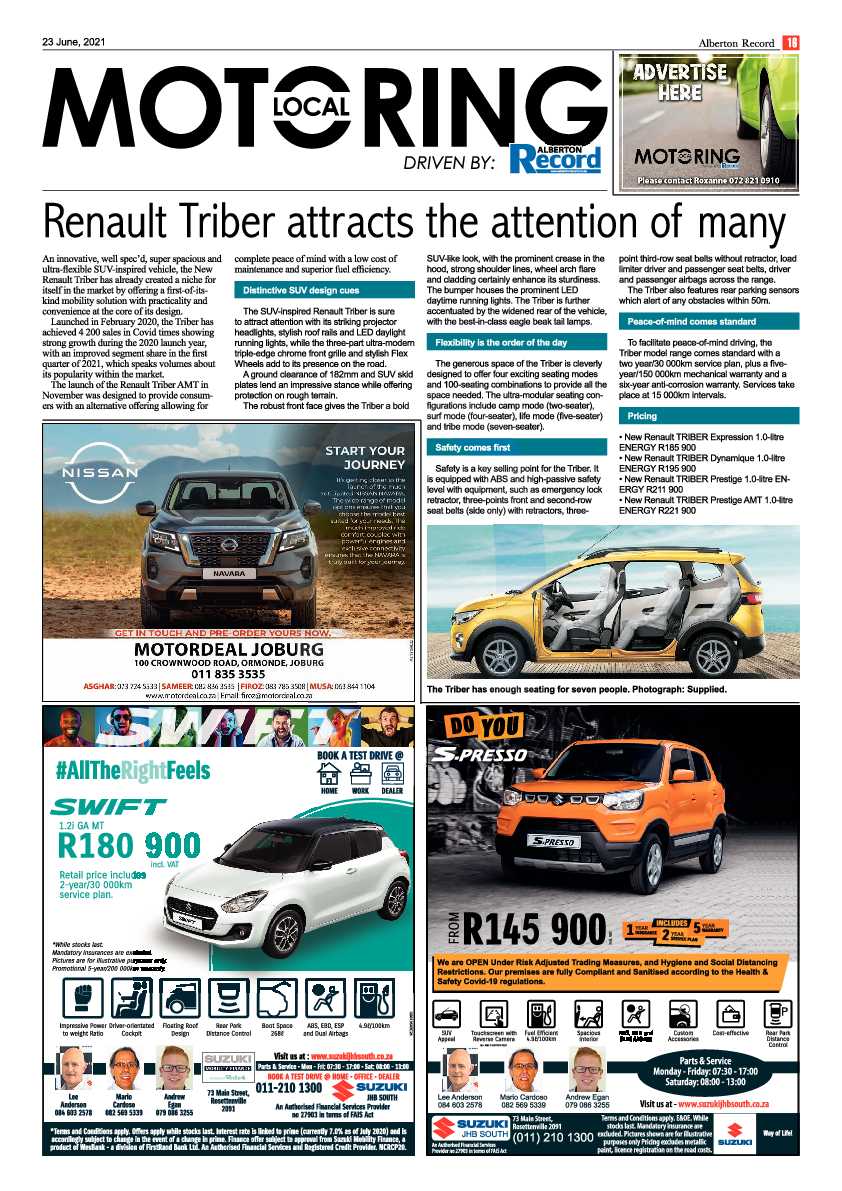 Alberton Record 23 June 2021 page 16