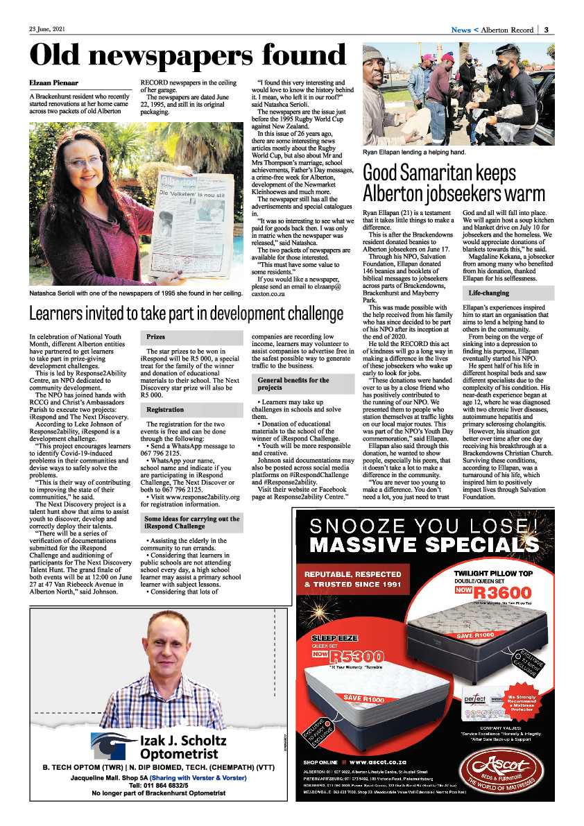 Alberton Record 23 June 2021 page 3