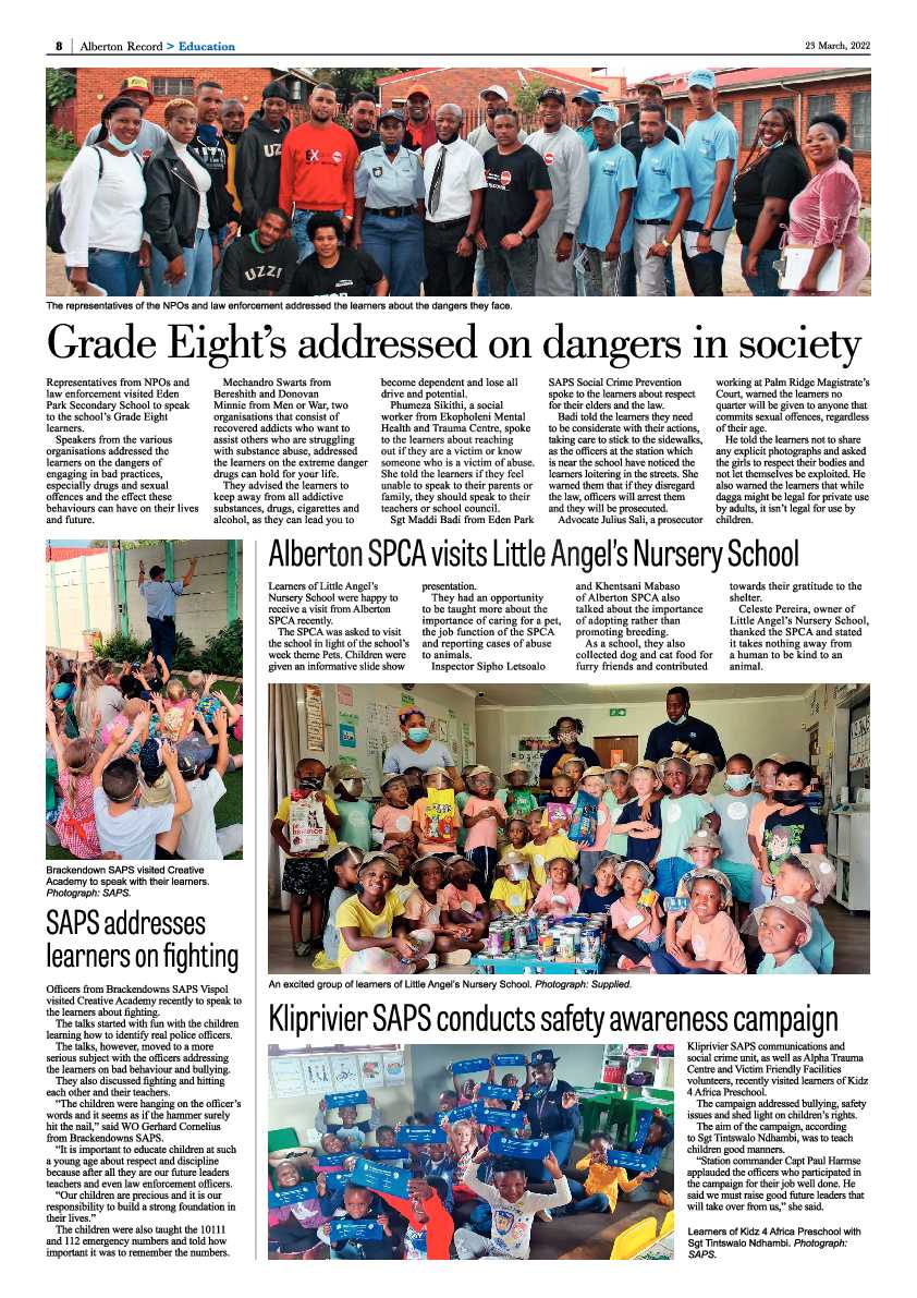 Alberton Record 23 March 2022 page 10