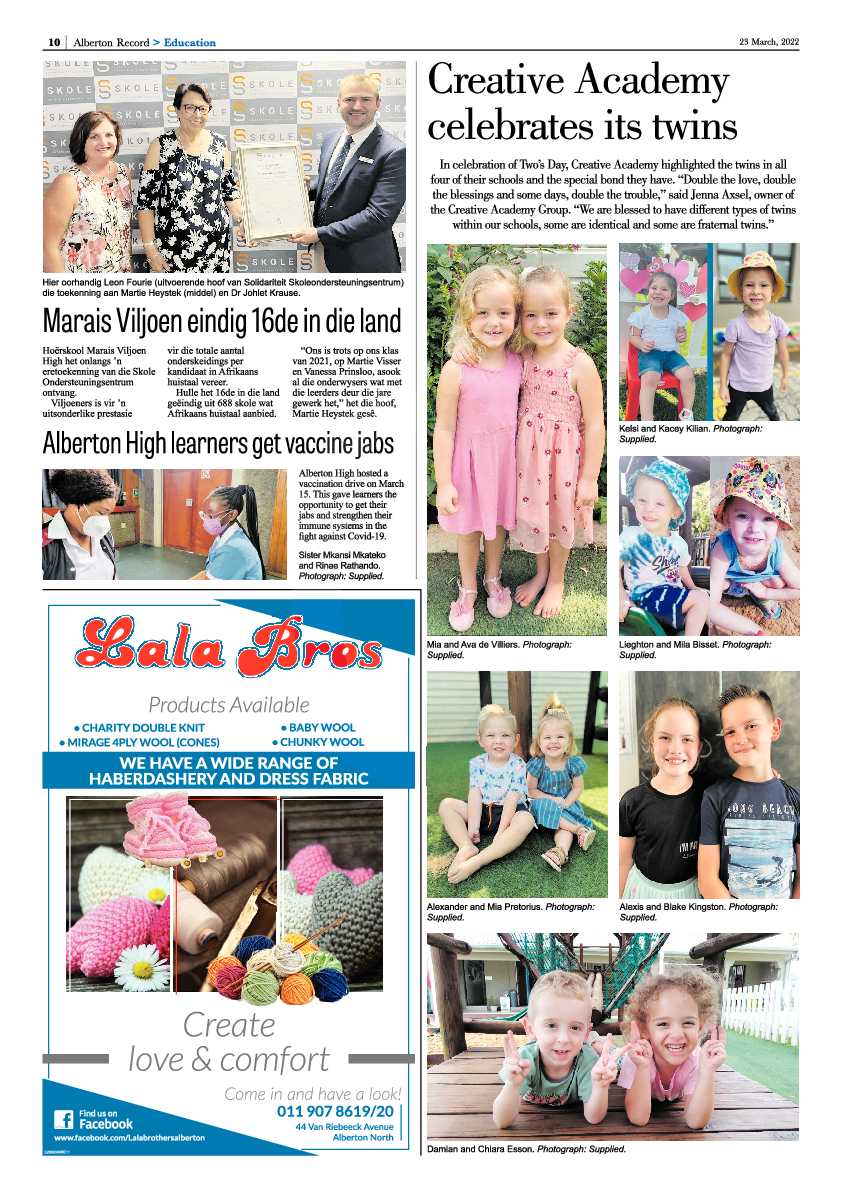 Alberton Record 23 March 2022 page 12