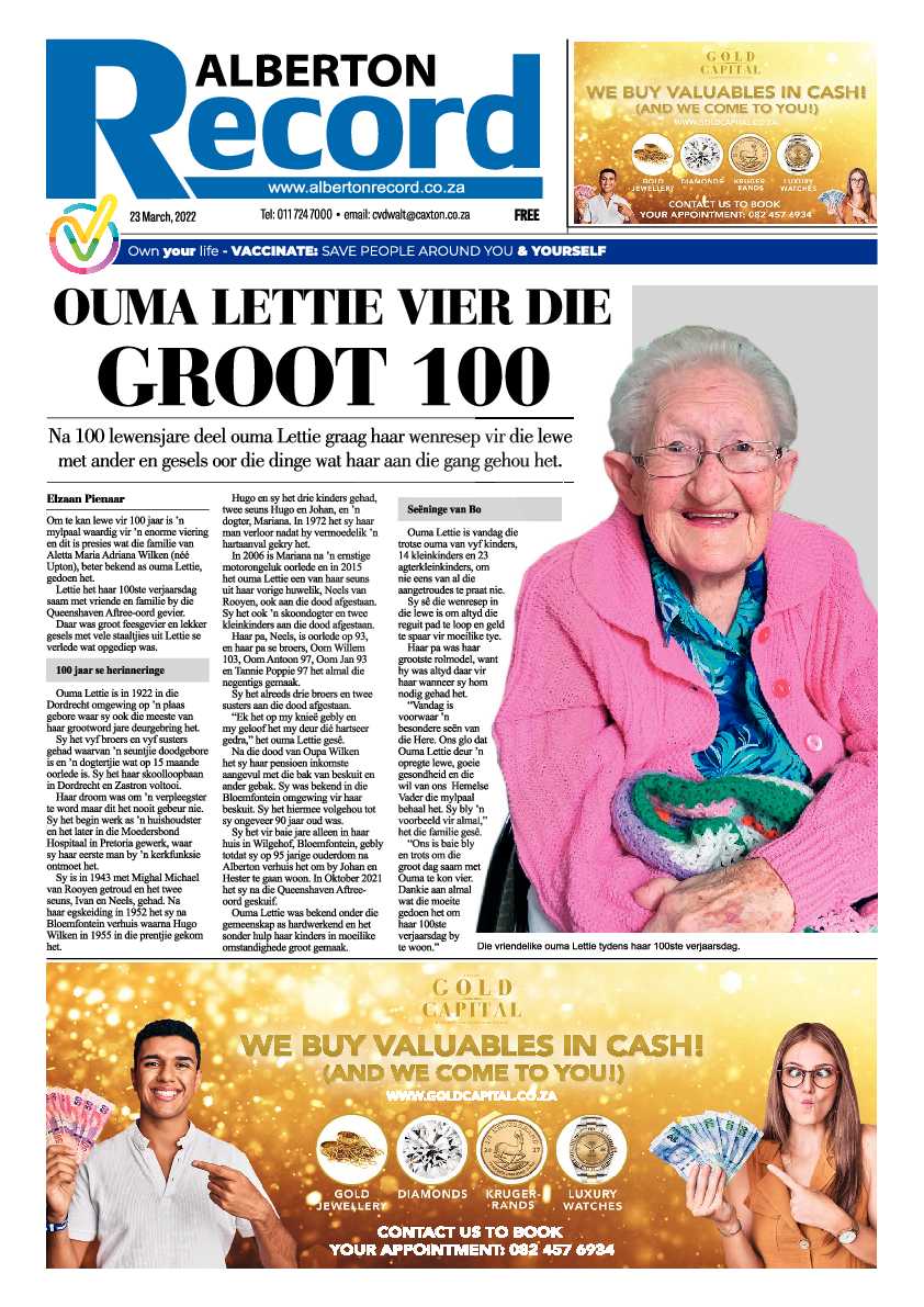 Alberton Record 23 March 2022 page 3