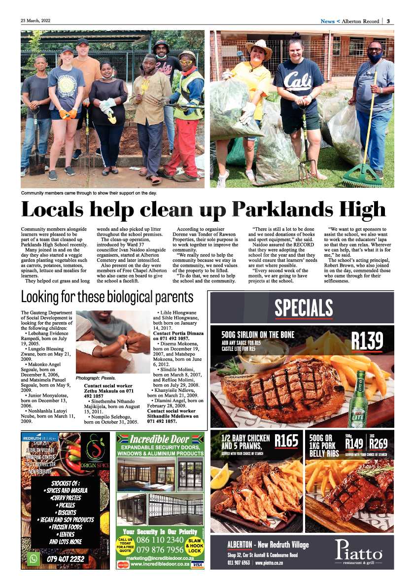 Alberton Record 23 March 2022 page 5