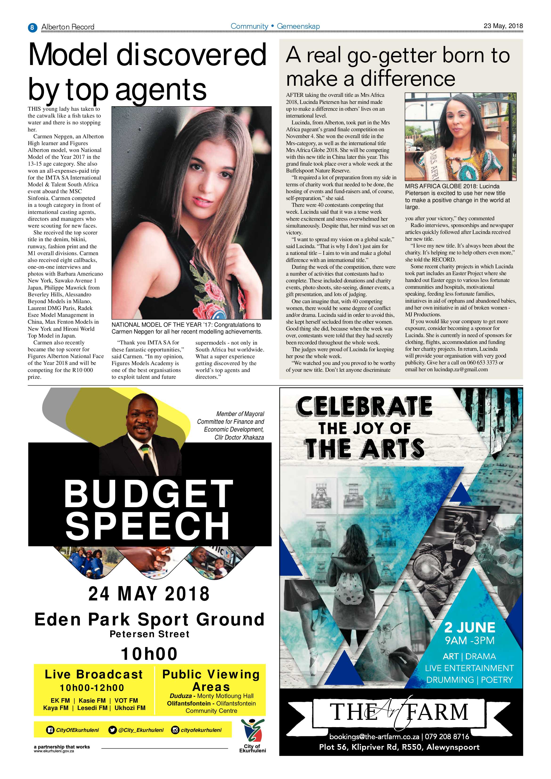 Alberton Record 23 May 2018 page 10