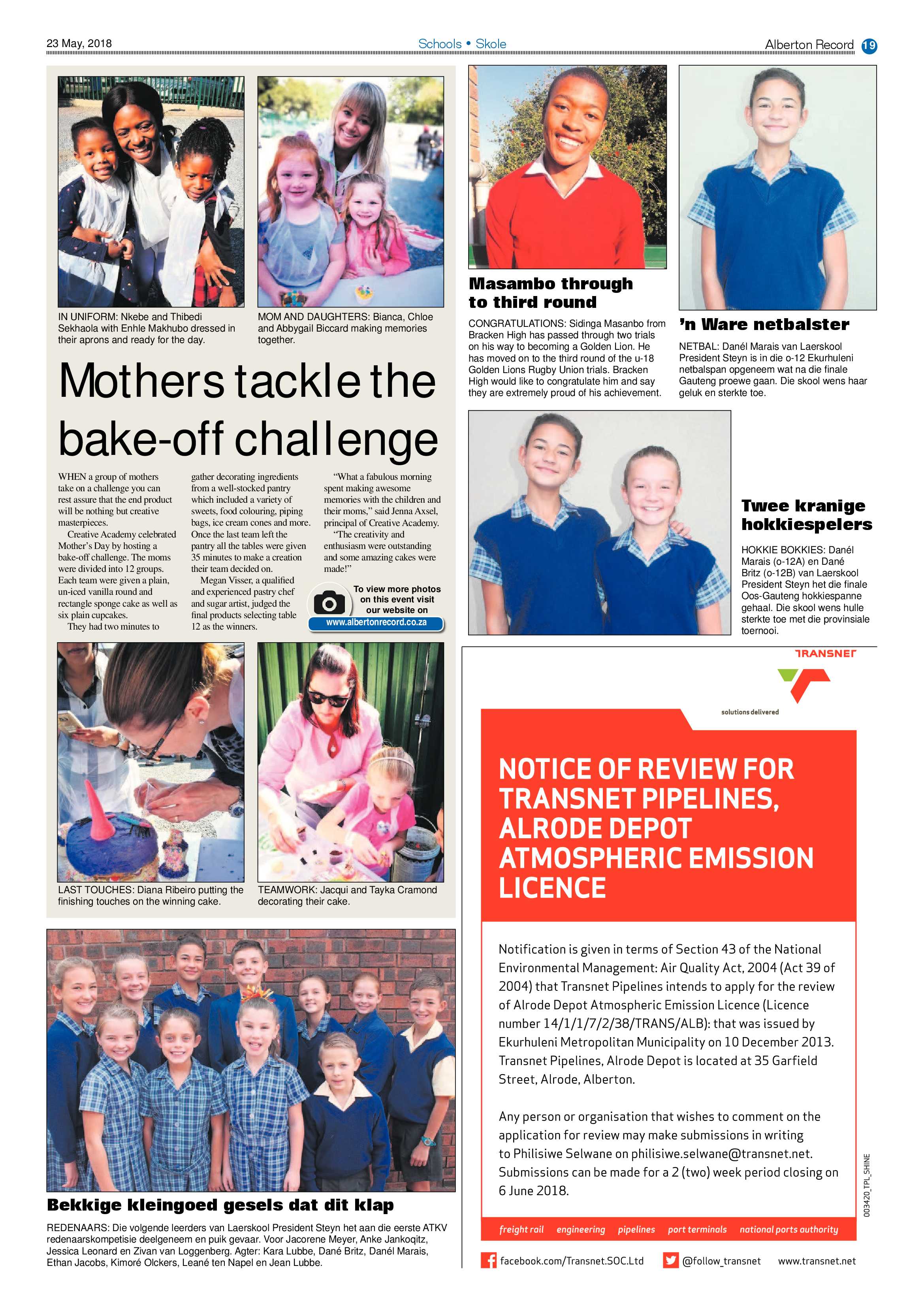 Alberton Record 23 May 2018 page 21