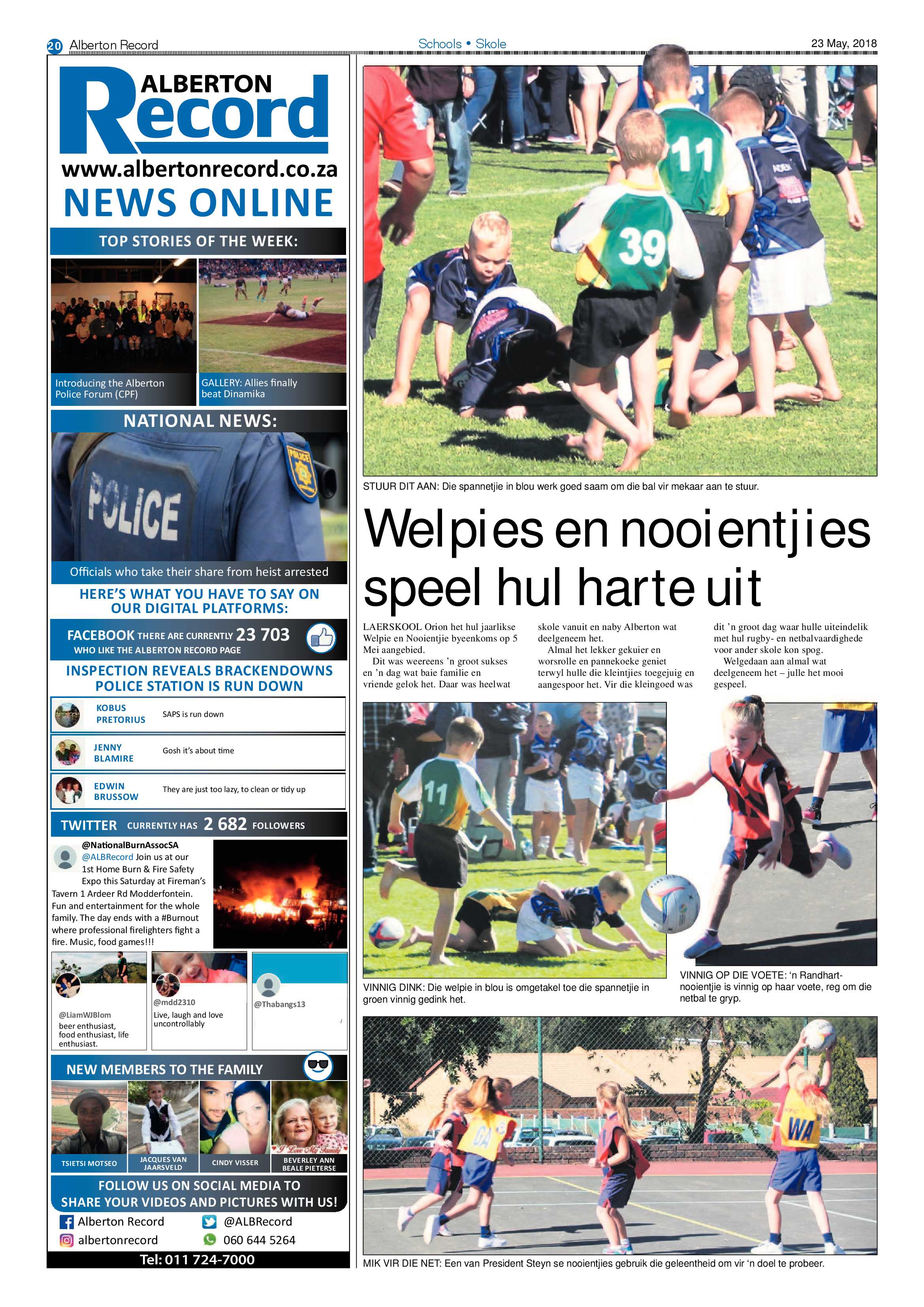 Alberton Record 23 May 2018 page 22