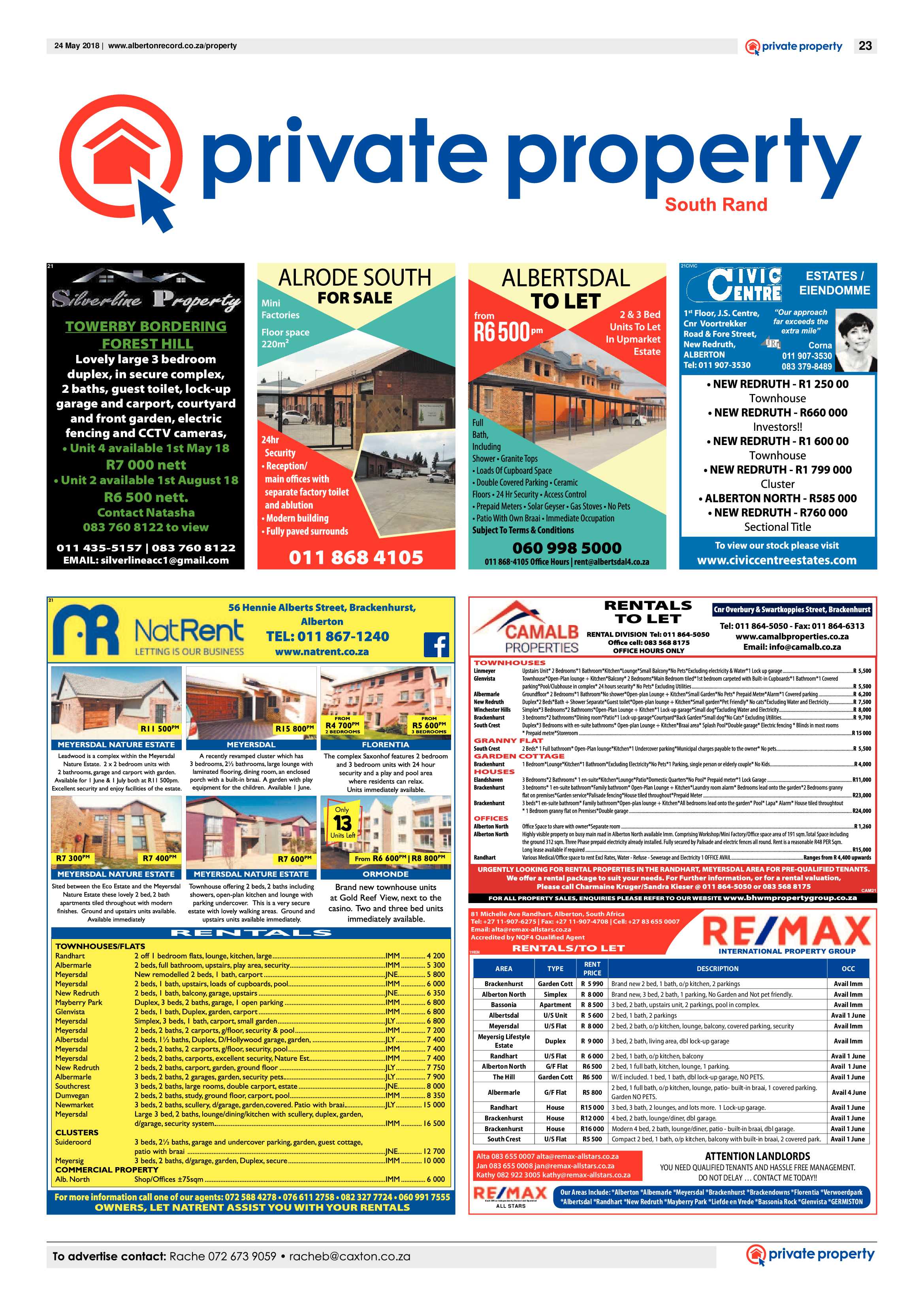 Alberton Record 23 May 2018 page 25