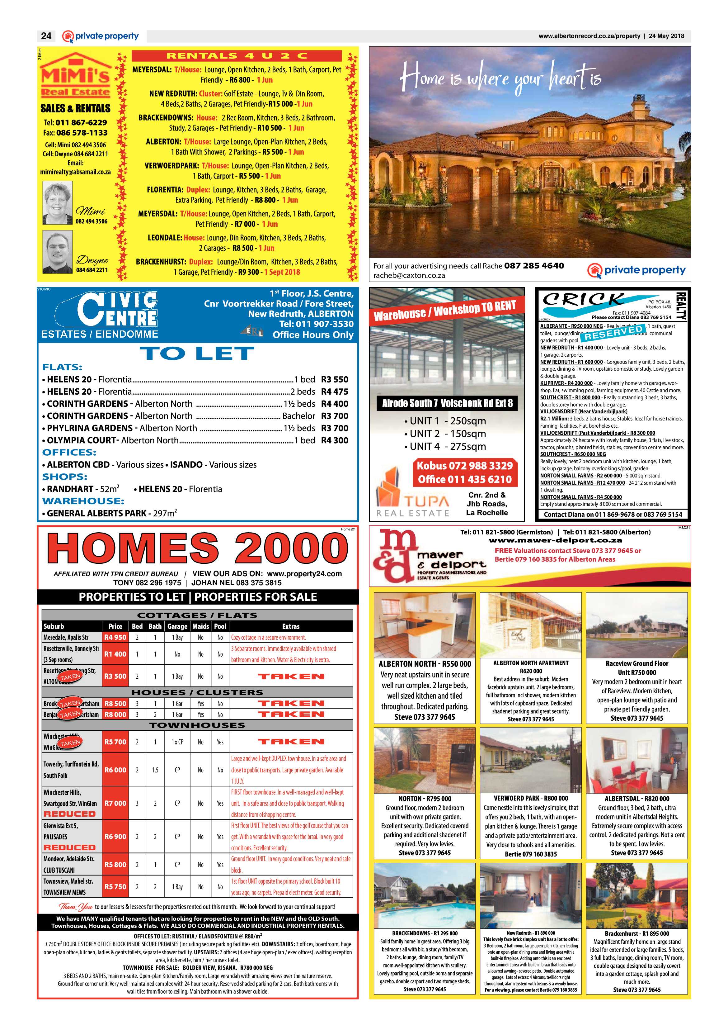 Alberton Record 23 May 2018 page 26