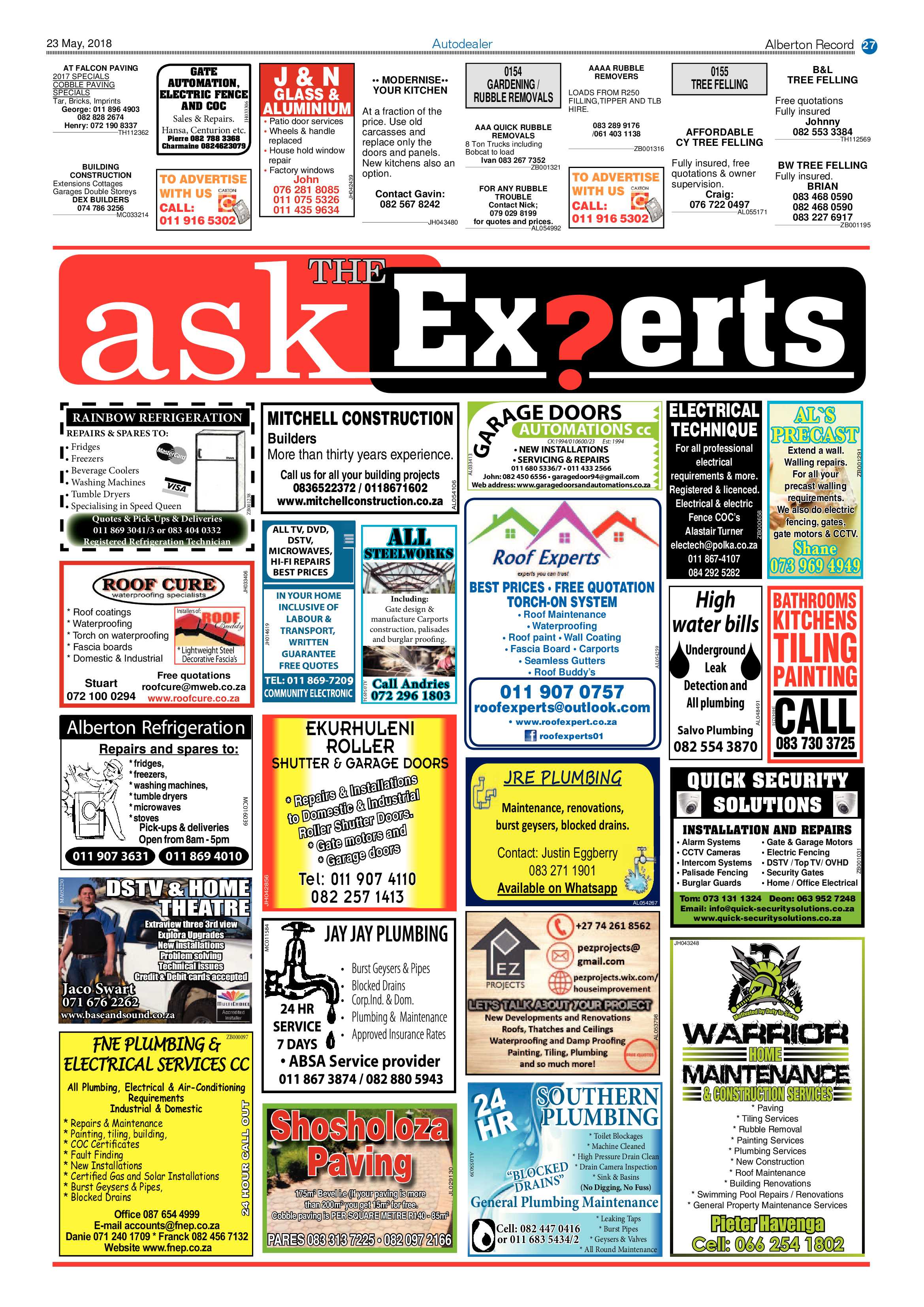 Alberton Record 23 May 2018 page 29