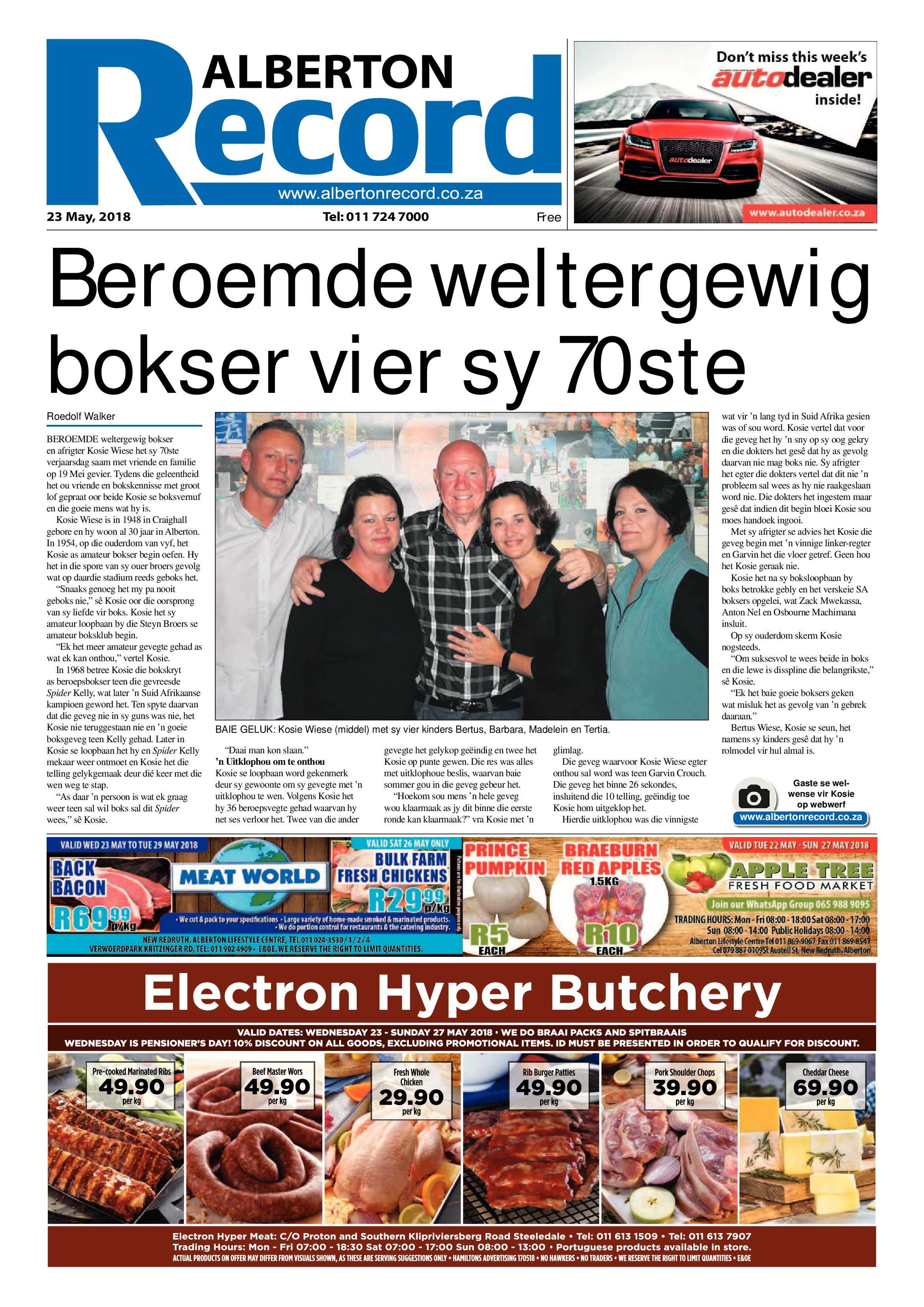 Alberton Record 23 May 2018 page 3