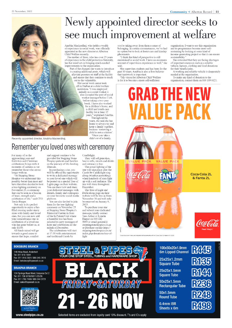 Aberton Record 23 Nov 2022 page 15