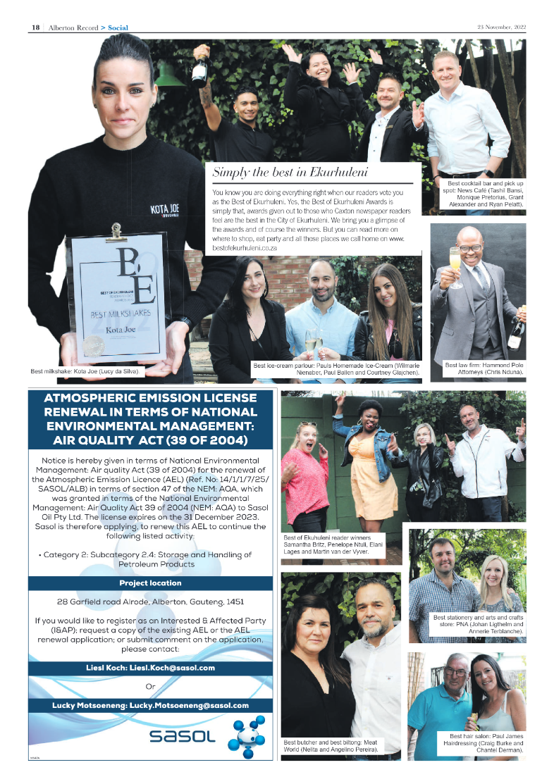 Aberton Record 23 Nov 2022 page 22