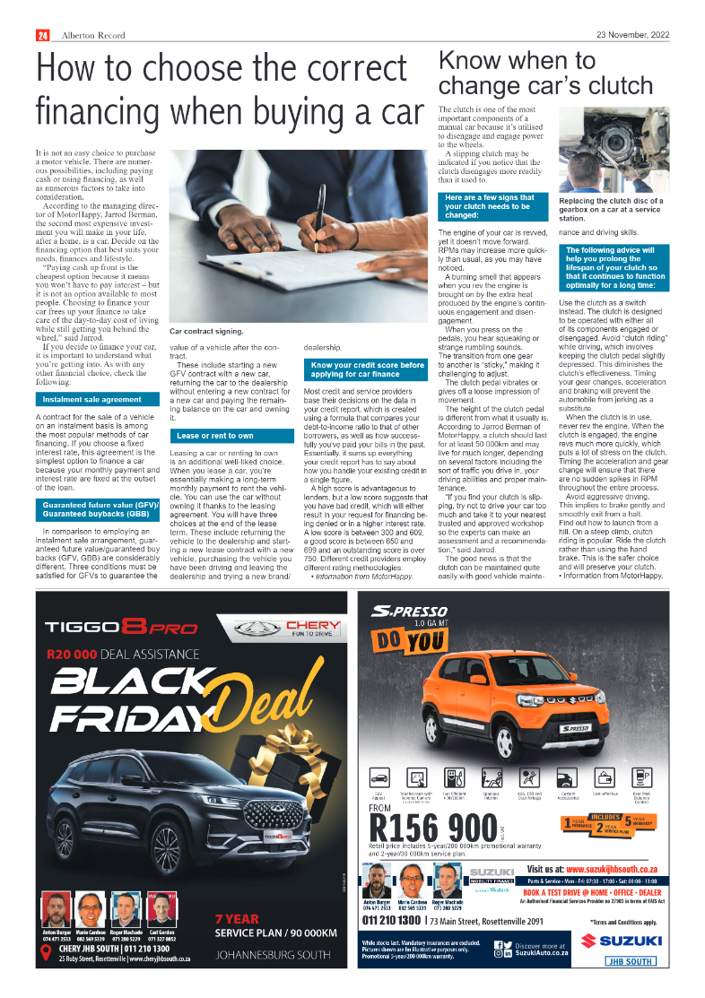 Aberton Record 23 Nov 2022 page 28