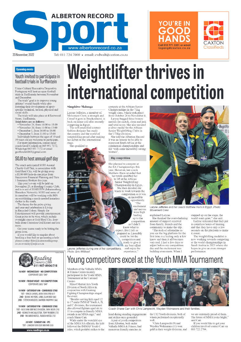 Aberton Record 23 Nov 2022 page 32