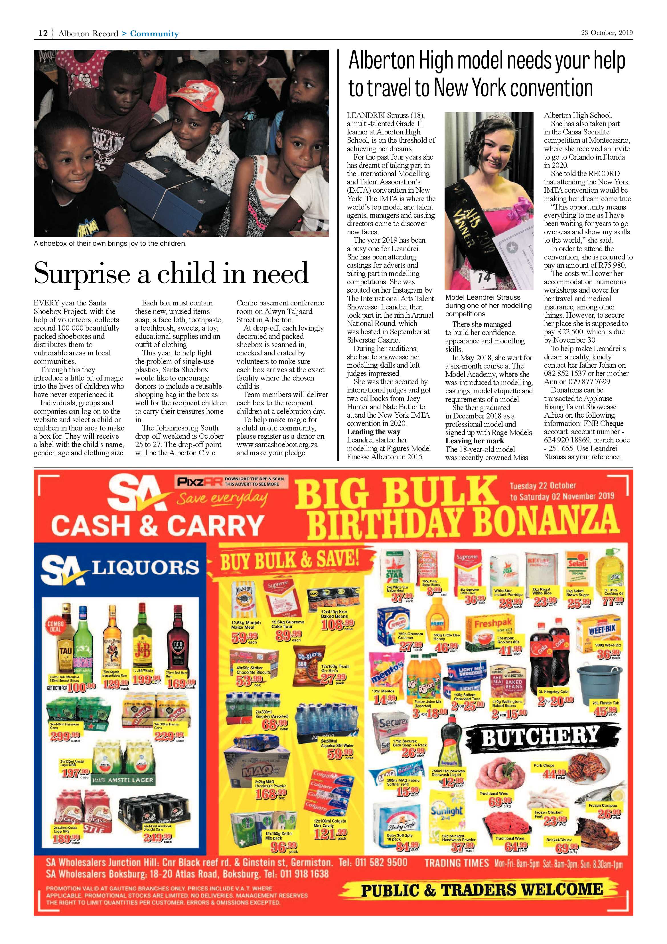Alberton Record 23 October 2019 page 12