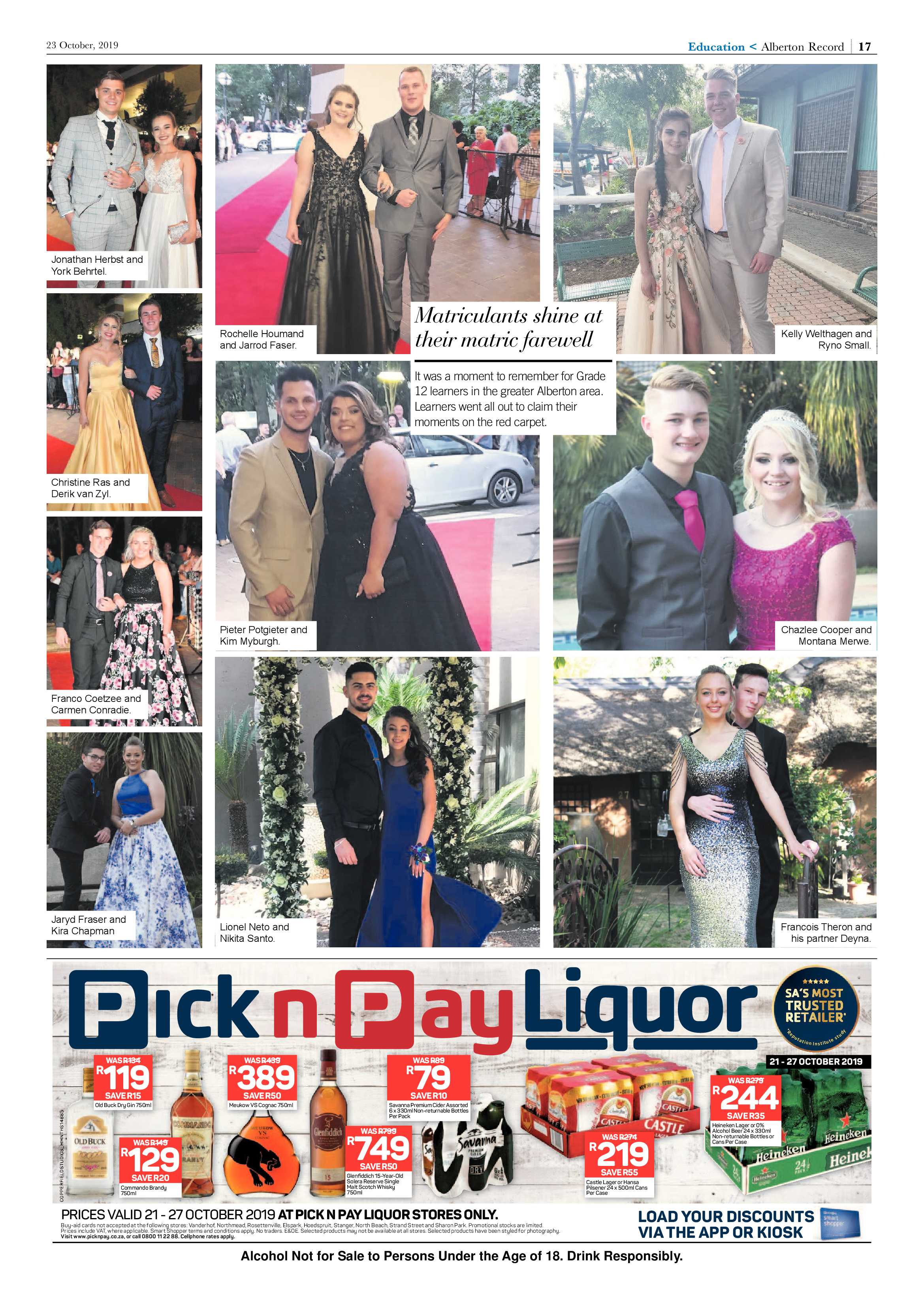 Alberton Record 23 October 2019 page 17