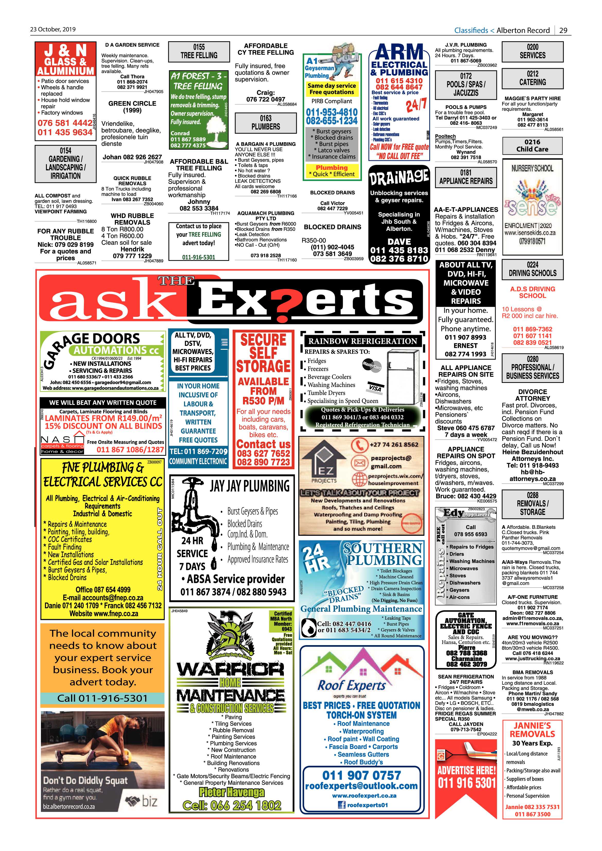 Alberton Record 23 October 2019 page 29
