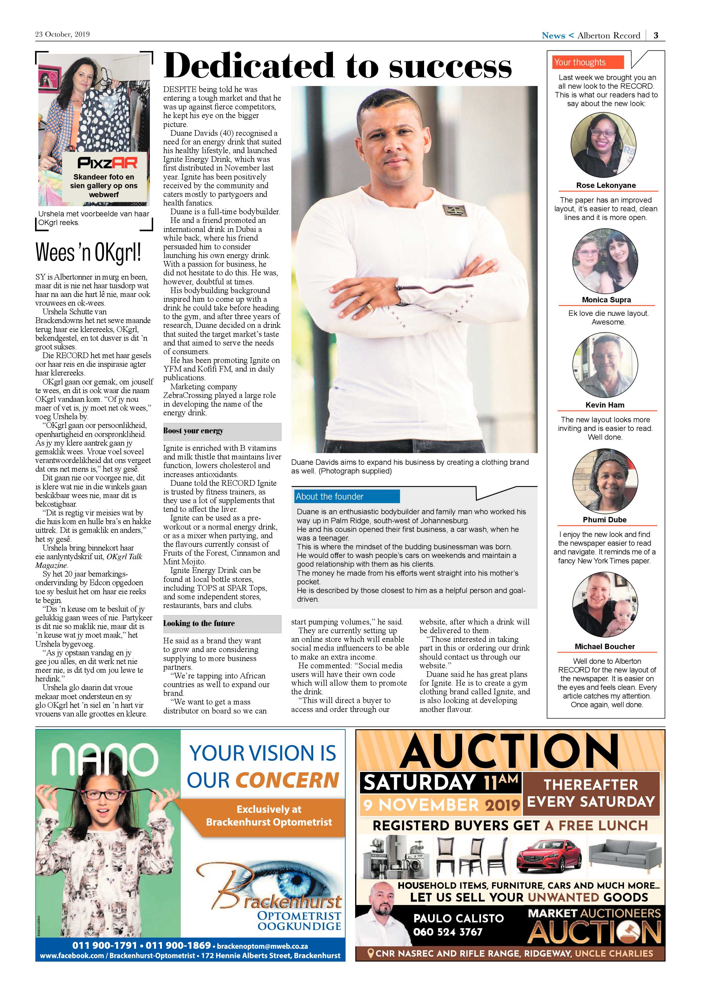 Alberton Record 23 October 2019 page 3