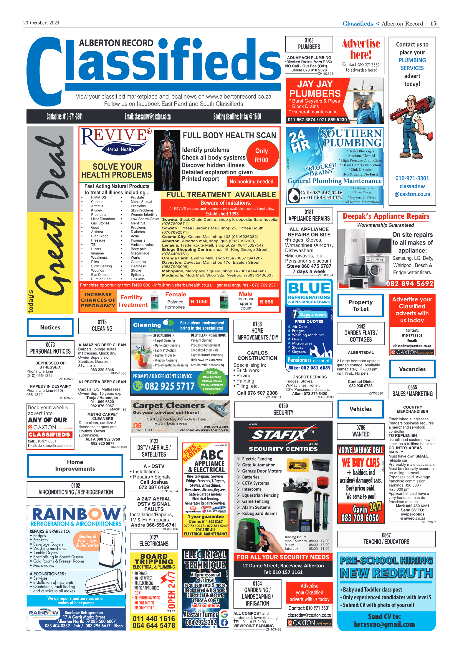 Alberton Record 23 October 2024 page 17