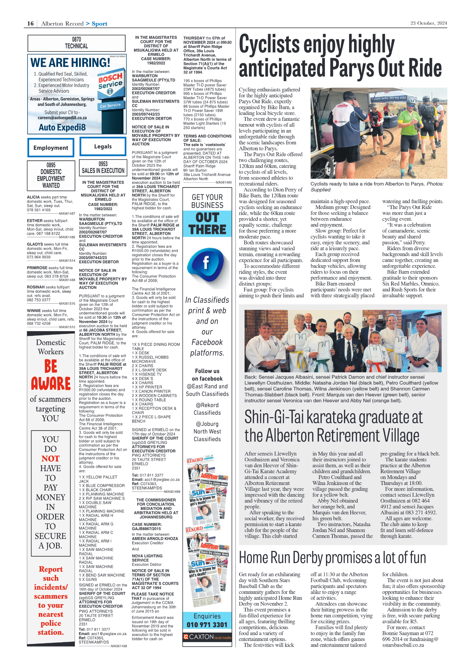 Alberton Record 23 October 2024 page 18