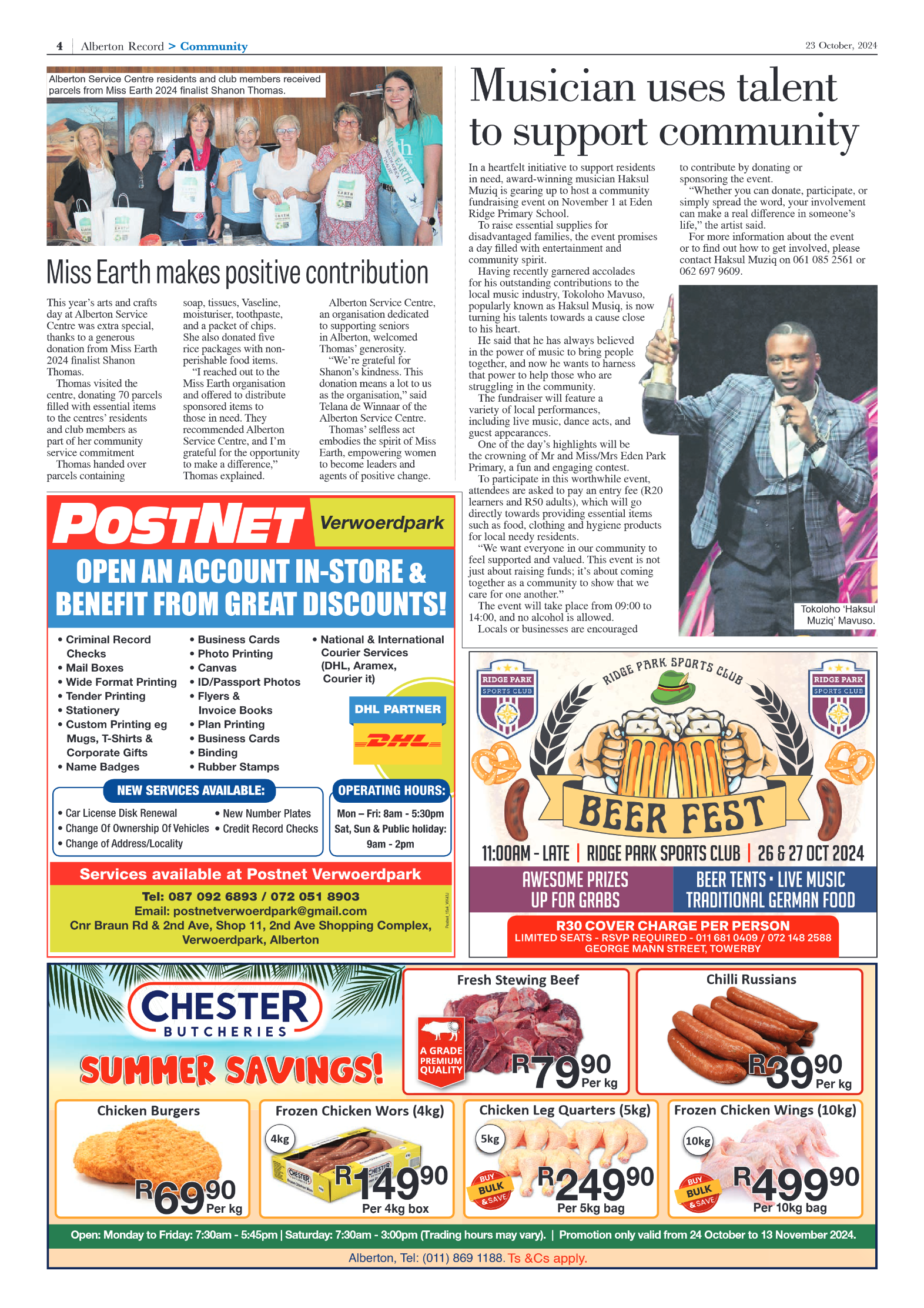 Alberton Record 23 October 2024 page 6