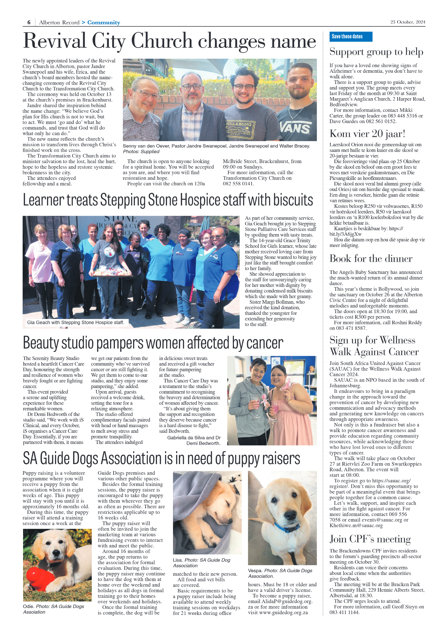 Alberton Record 23 October 2024 page 8