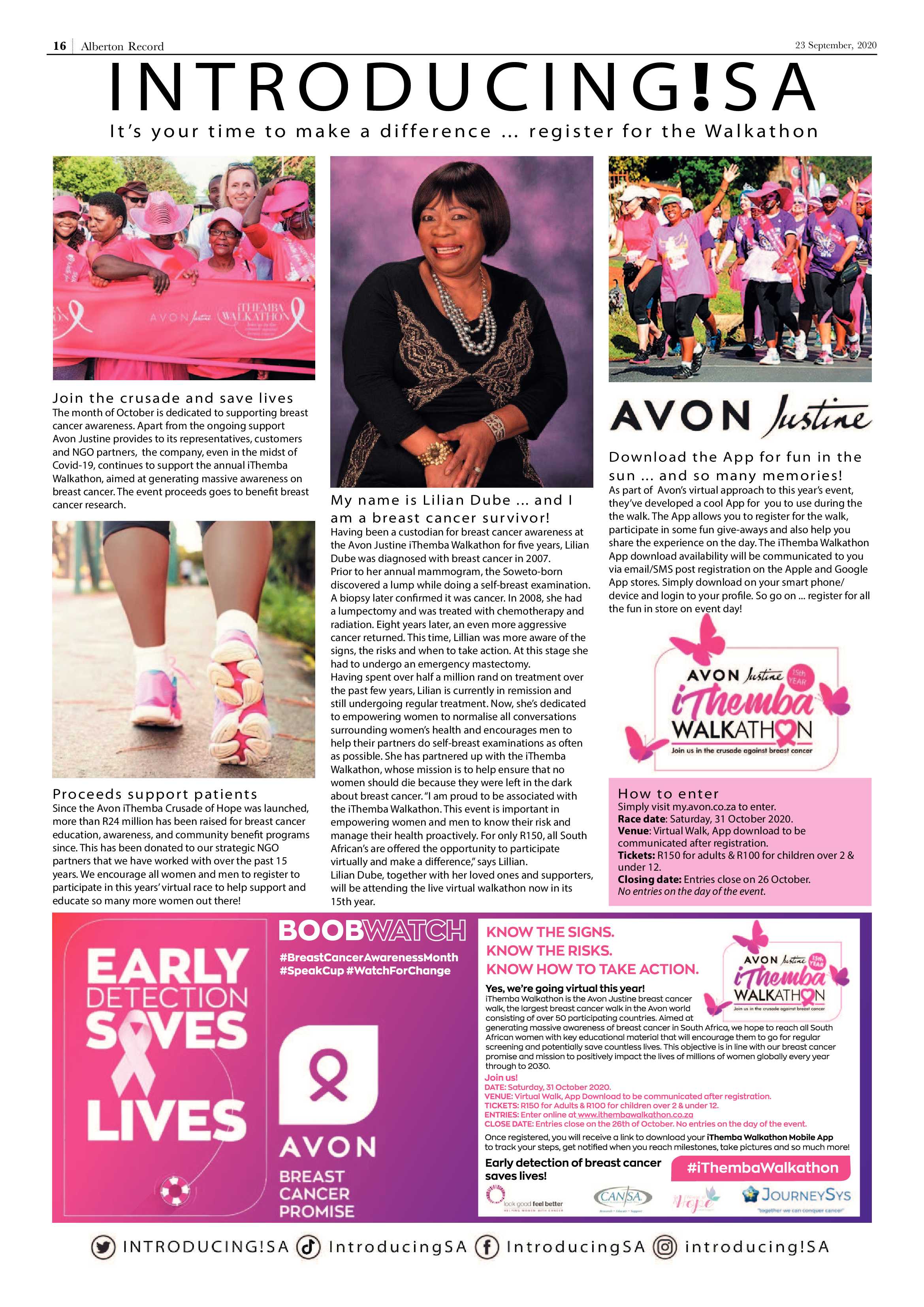 Alberton Record 23 September 2020 page 16
