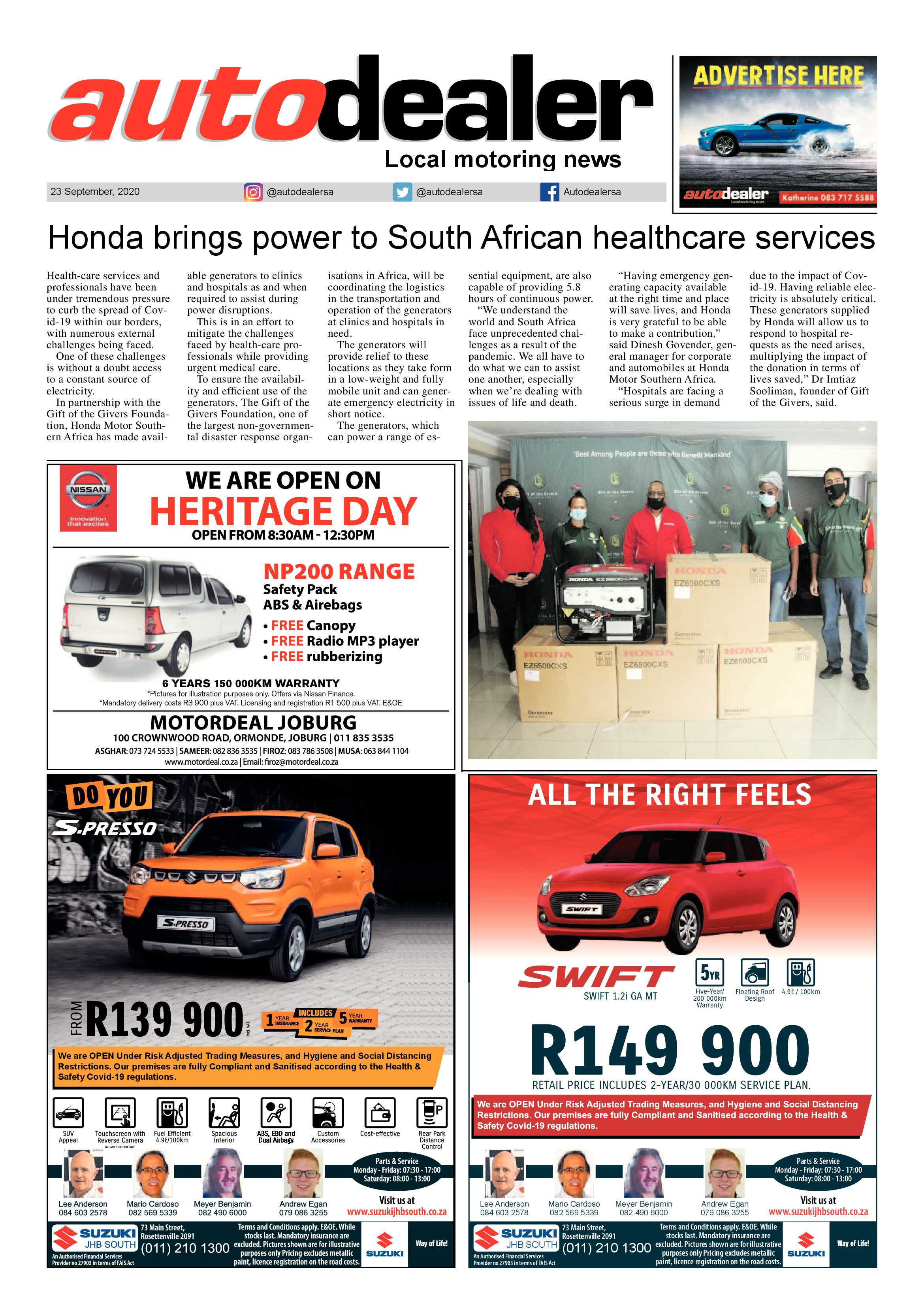 Alberton Record 23 September 2020 page 20