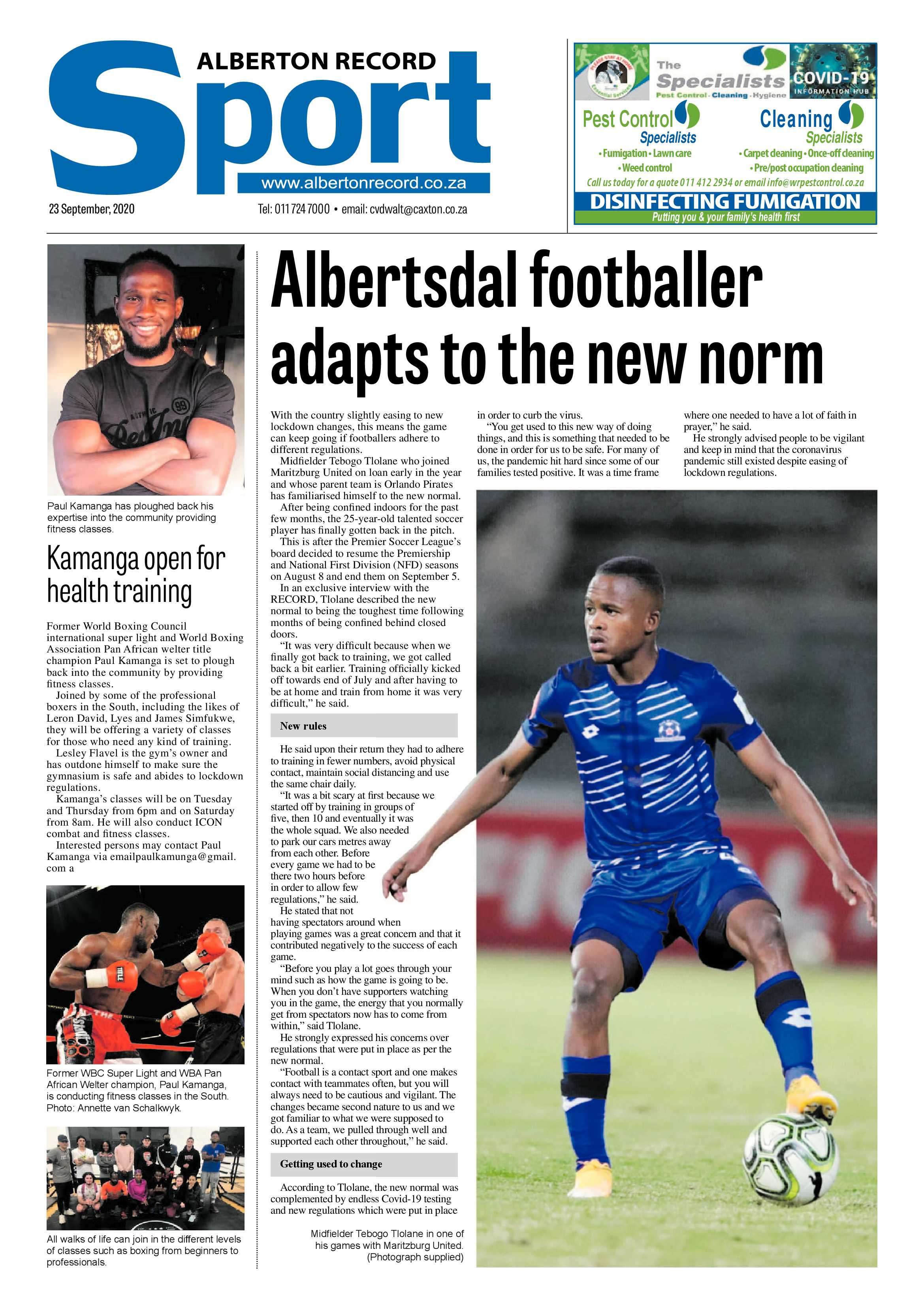 Alberton Record 23 September 2020 page 24