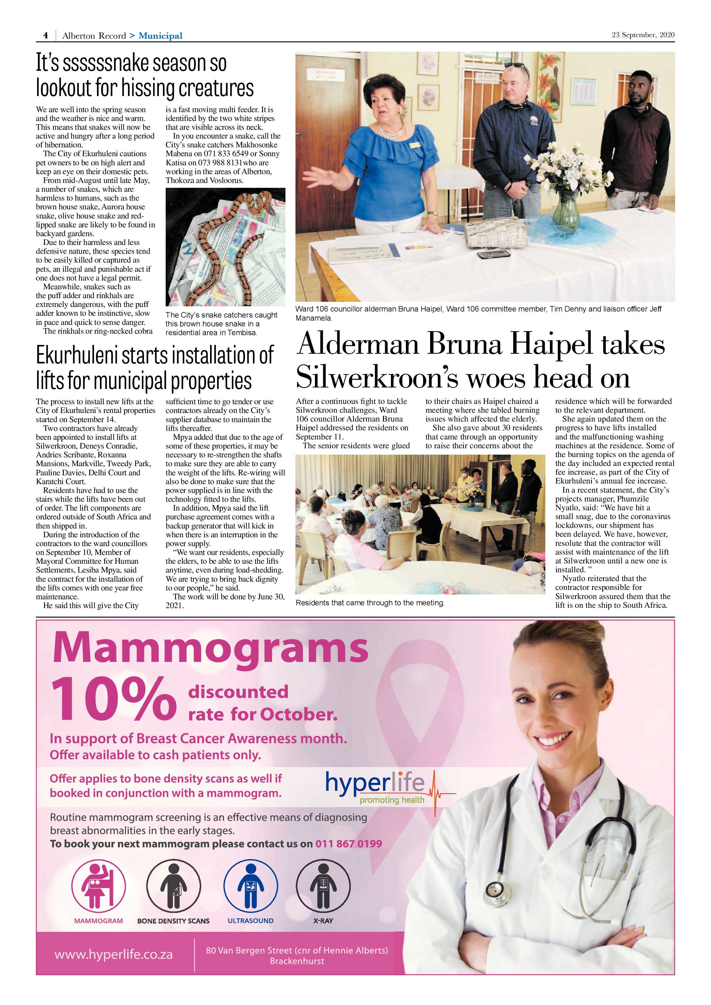 Alberton Record 23 September 2020 page 4