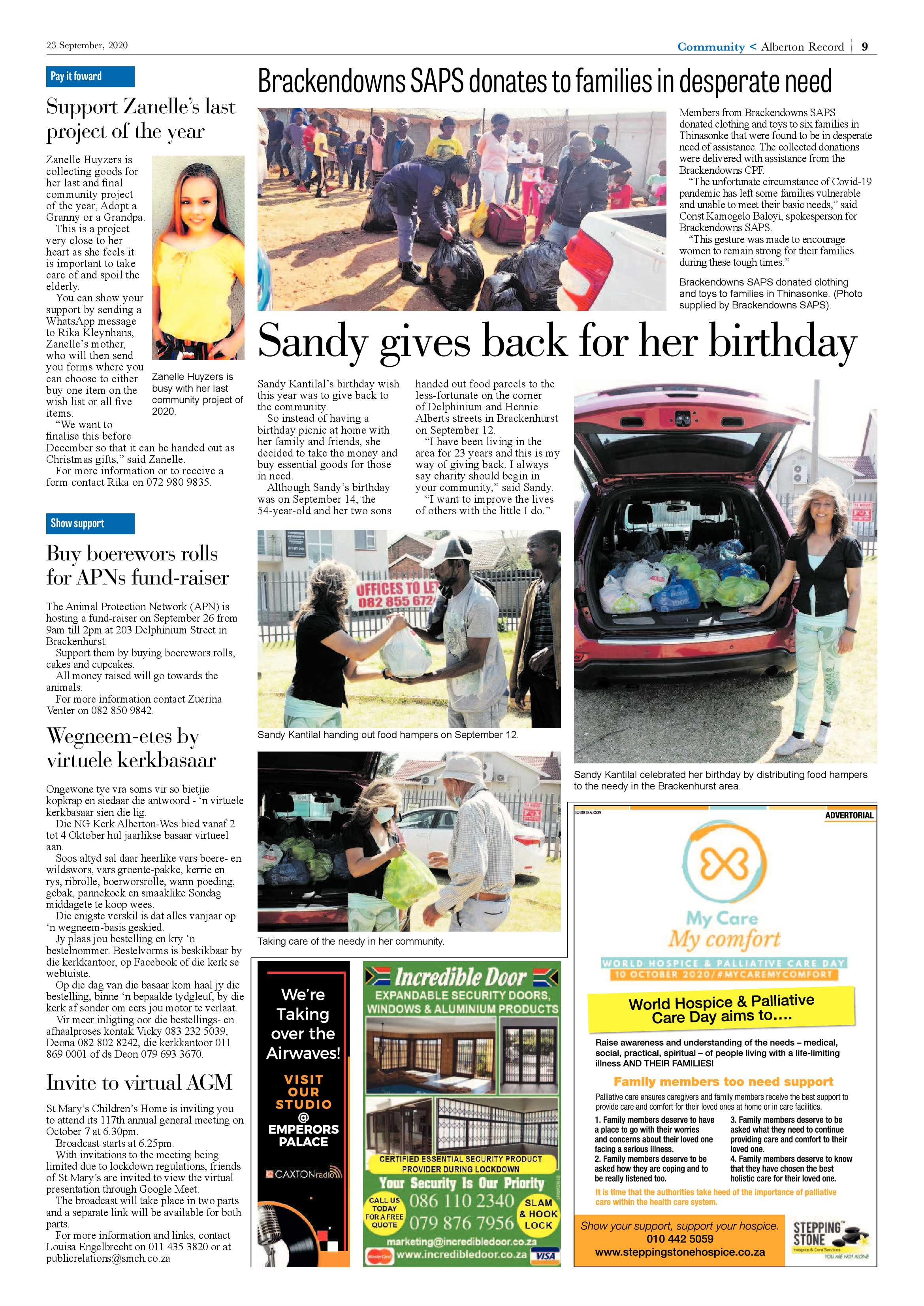 Alberton Record 23 September 2020 page 9
