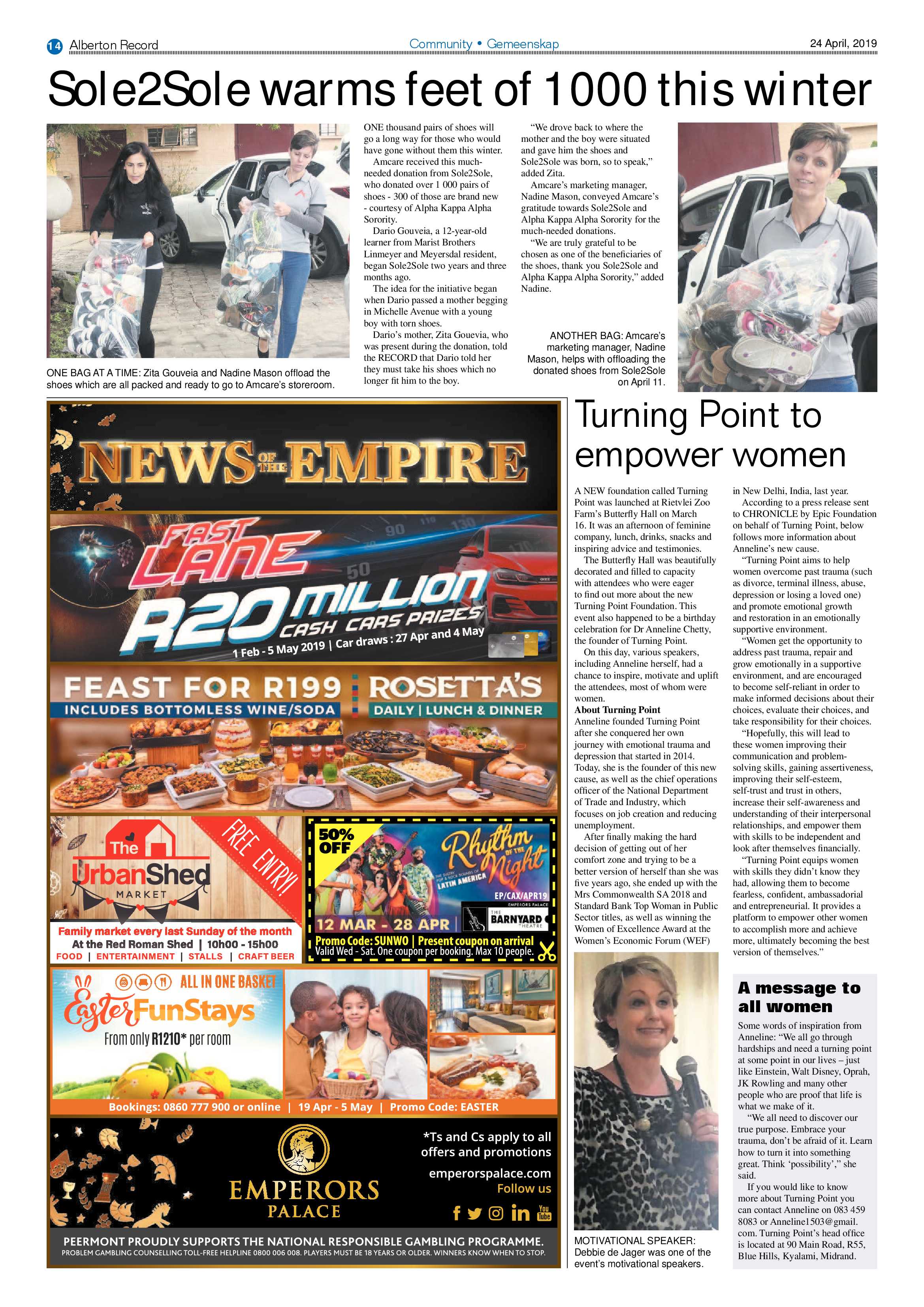 Alberton Record 24 April 2019 page 14