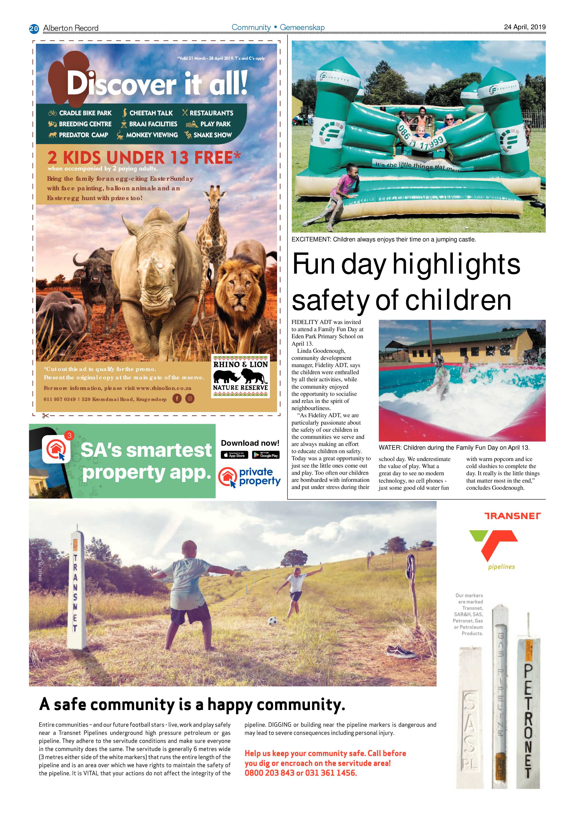 Alberton Record 24 April 2019 page 20