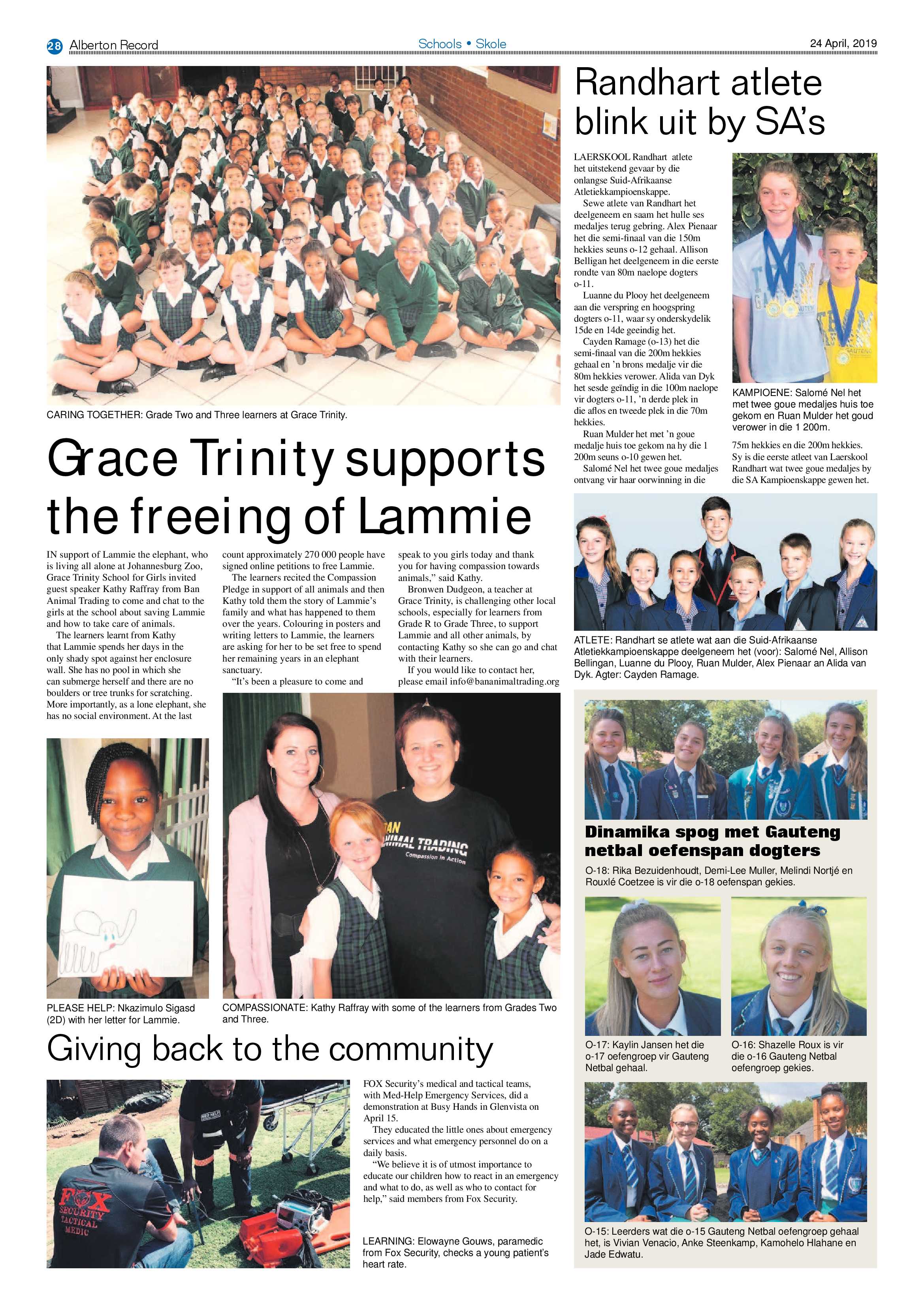Alberton Record 24 April 2019 page 28