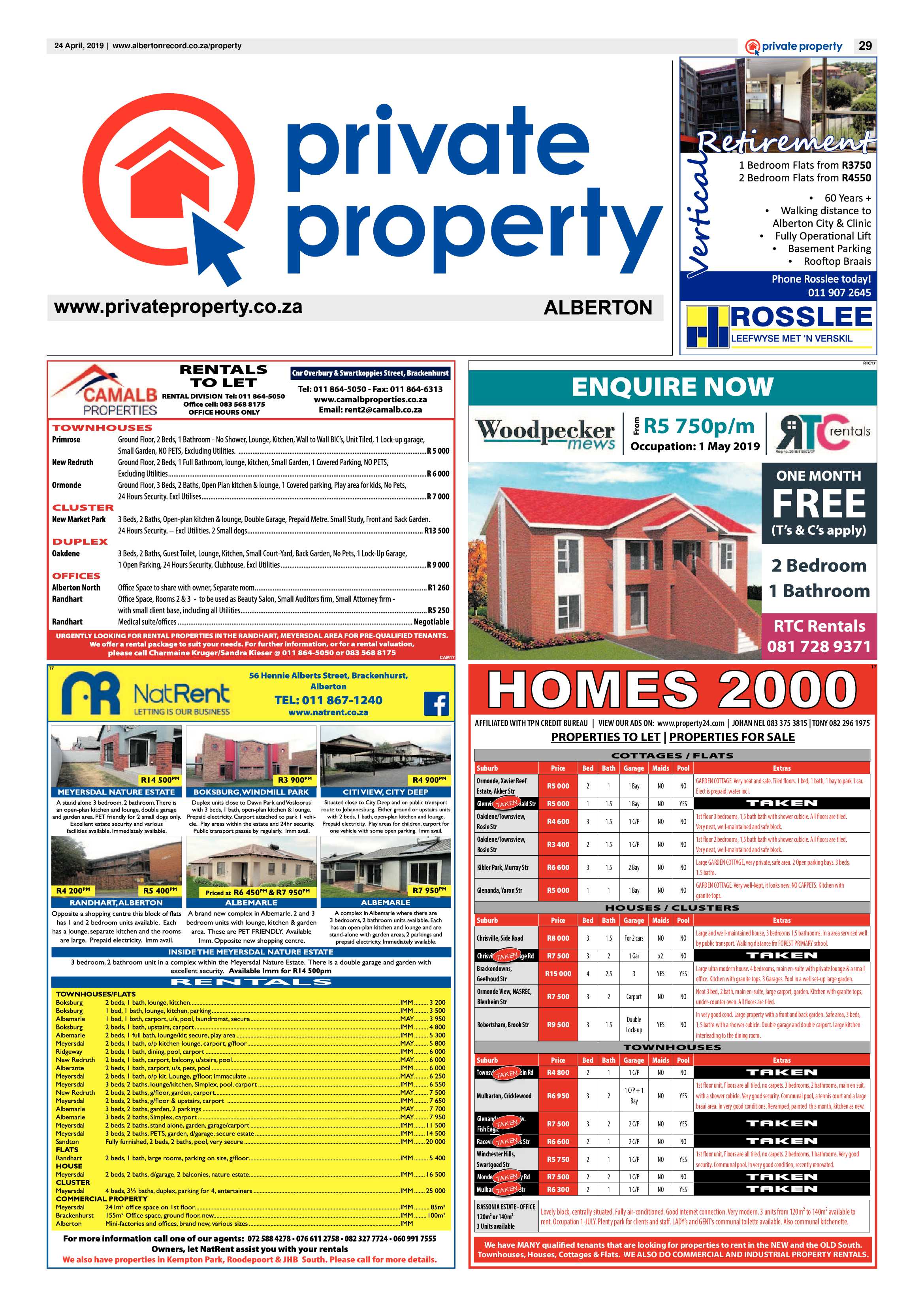 Alberton Record 24 April 2019 page 29