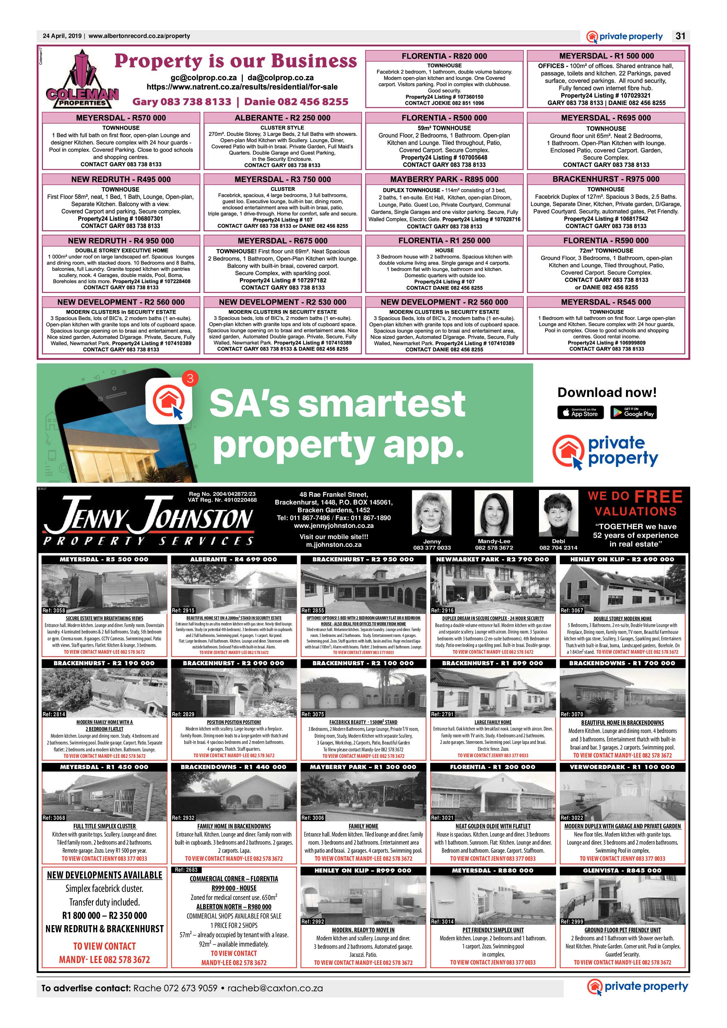 Alberton Record 24 April 2019 page 31