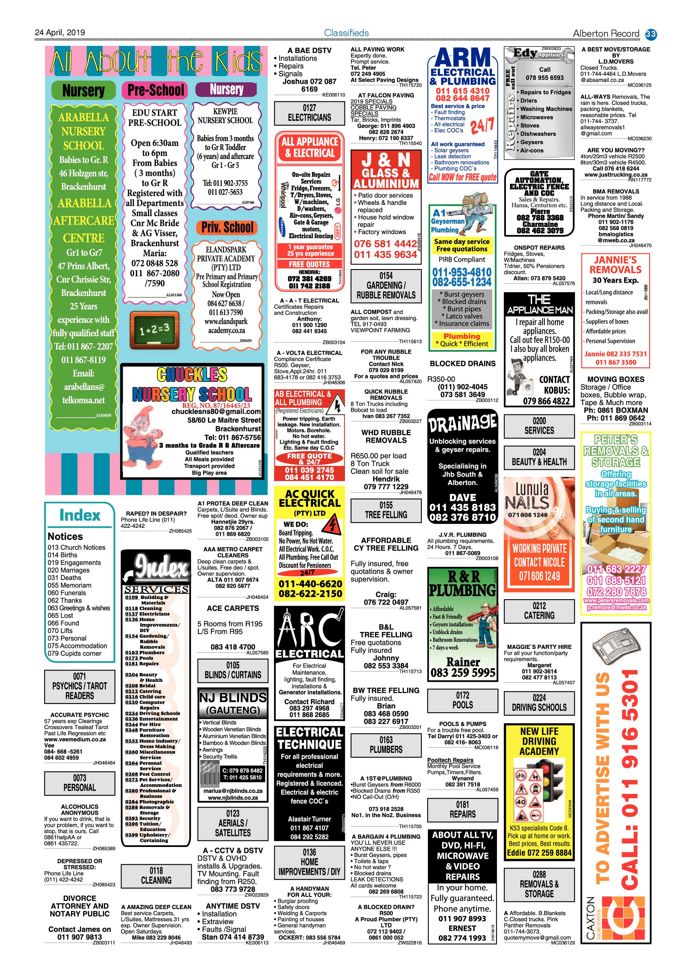 Alberton Record 24 April 2019 page 33