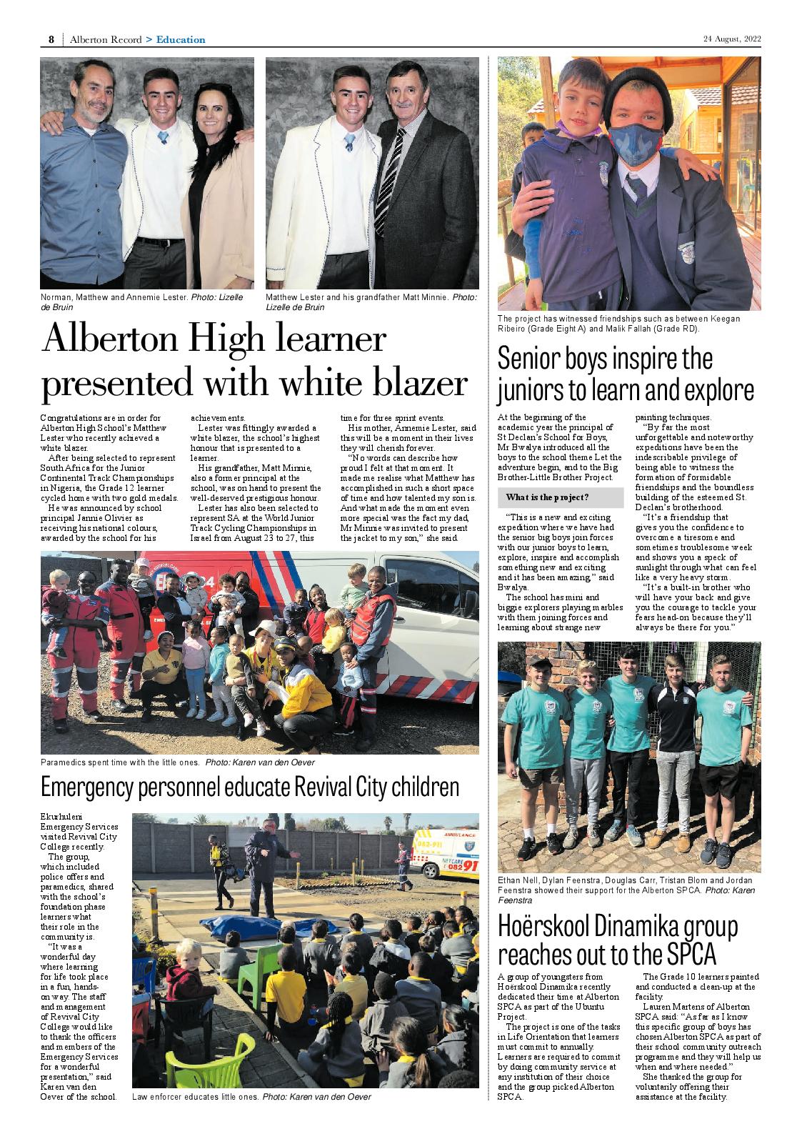 Alberton Record 24 August 2022 page 10