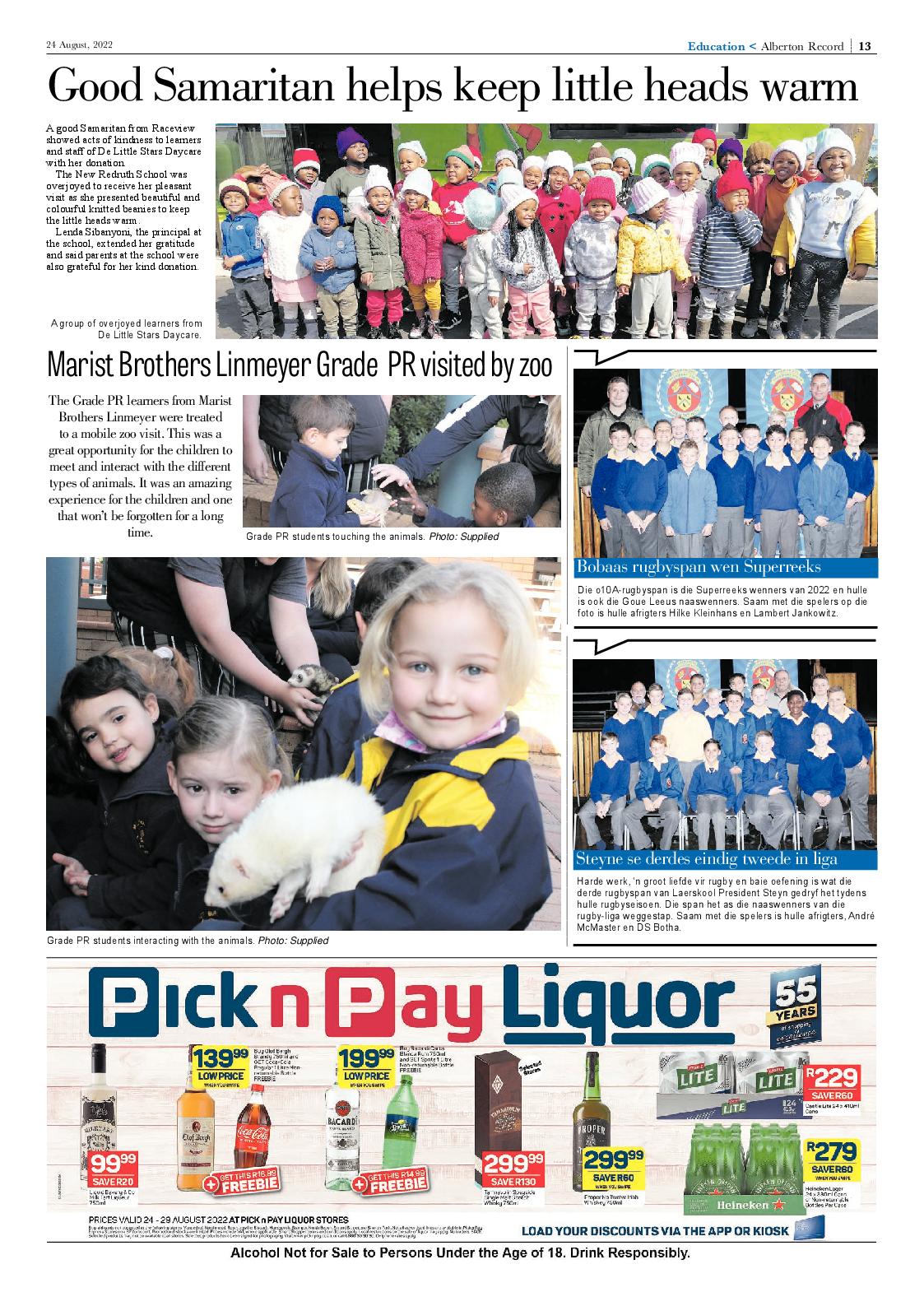 Alberton Record 24 August 2022 page 15