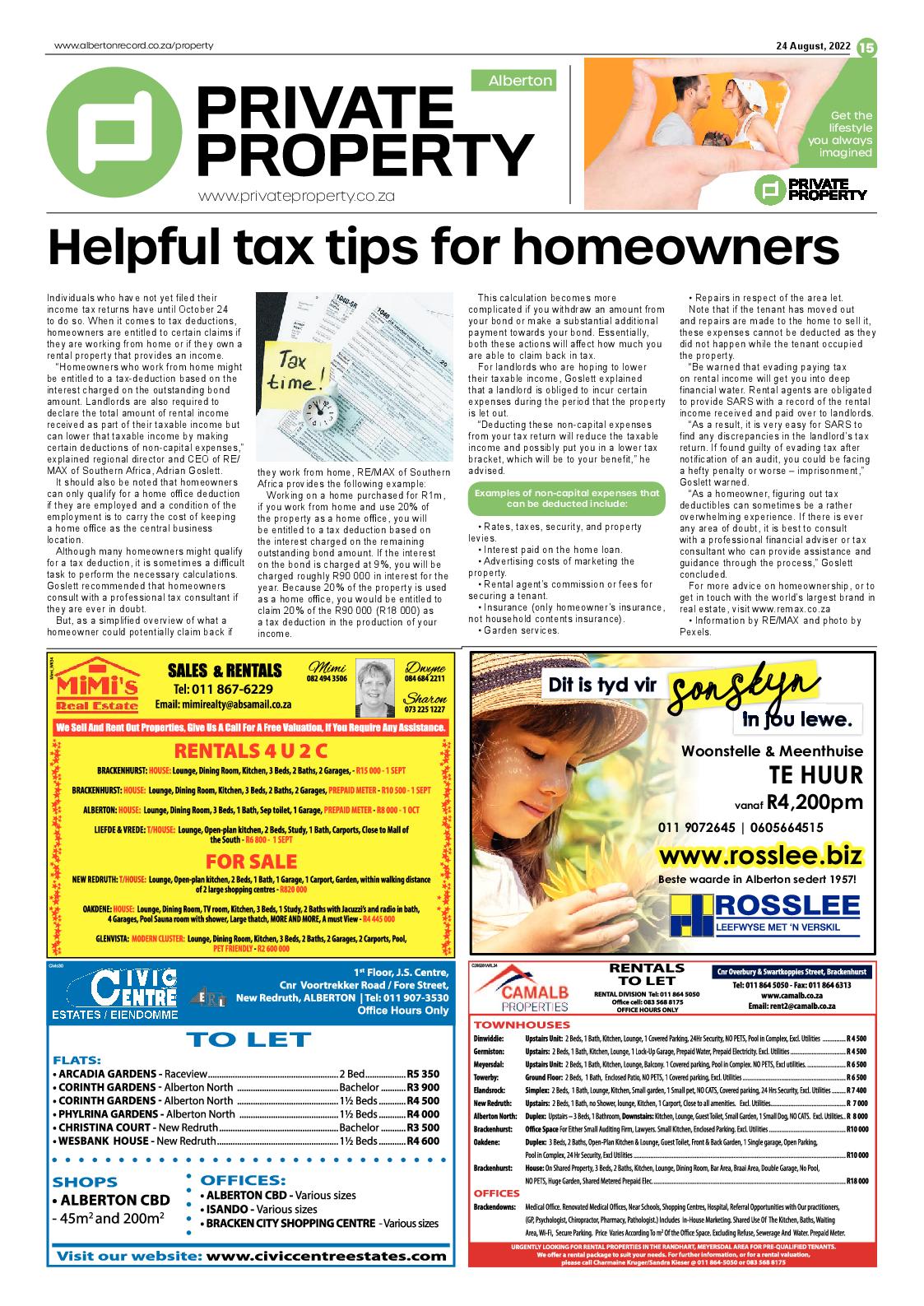 Alberton Record 24 August 2022 page 17