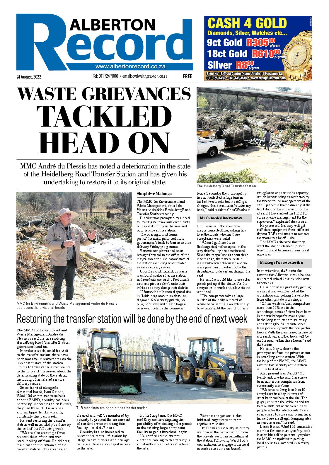 Alberton Record 24 August 2022 page 3