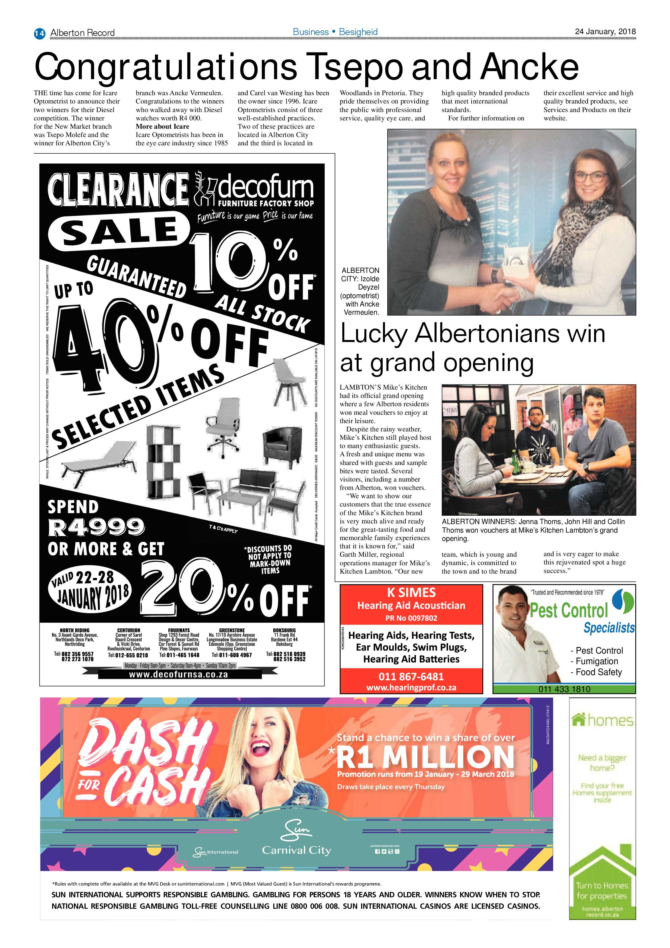 Alberton Record 24 January 2018 page 14