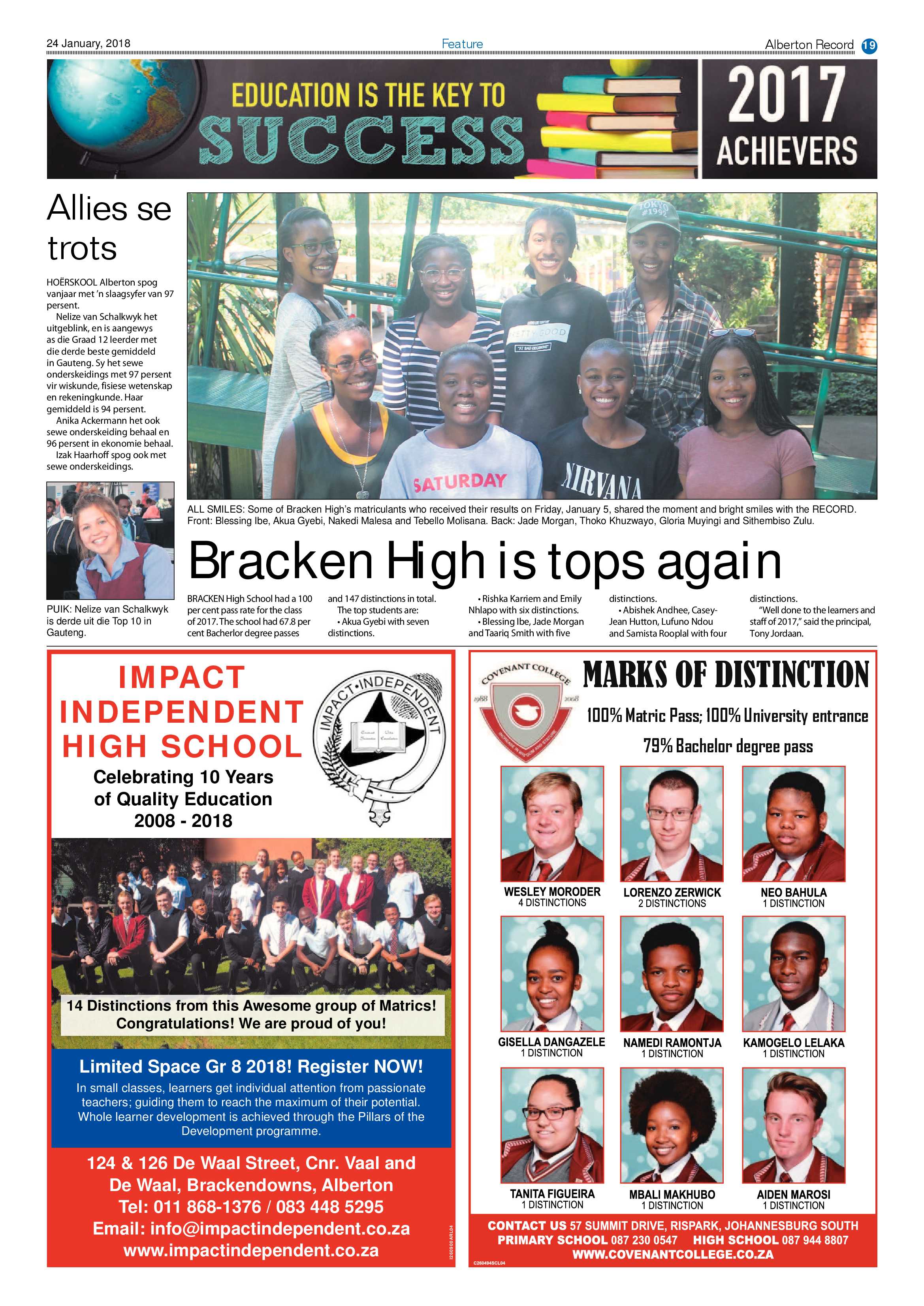 Alberton Record 24 January 2018 page 19