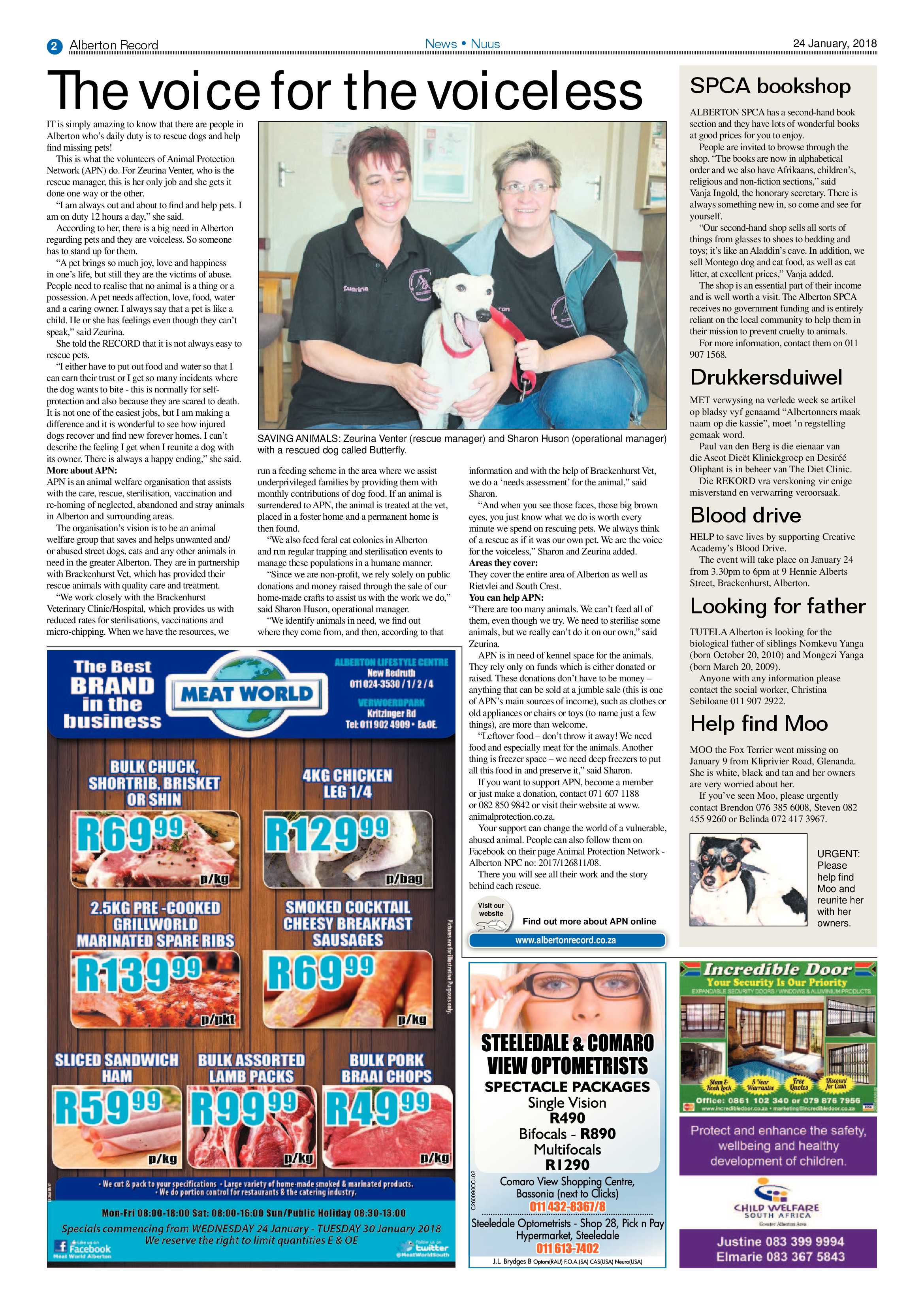 Alberton Record 24 January 2018 page 2